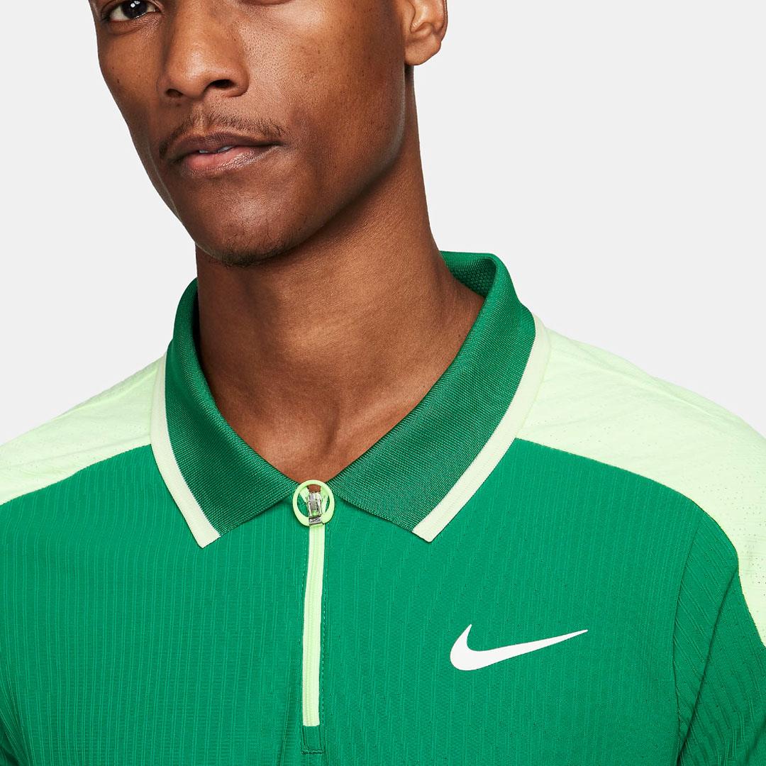 Nike Men's Slam Advantage Melbourne Polo Shirt - Malachite Green - Breathable & Comfortable Golf & Casual Wear for Men