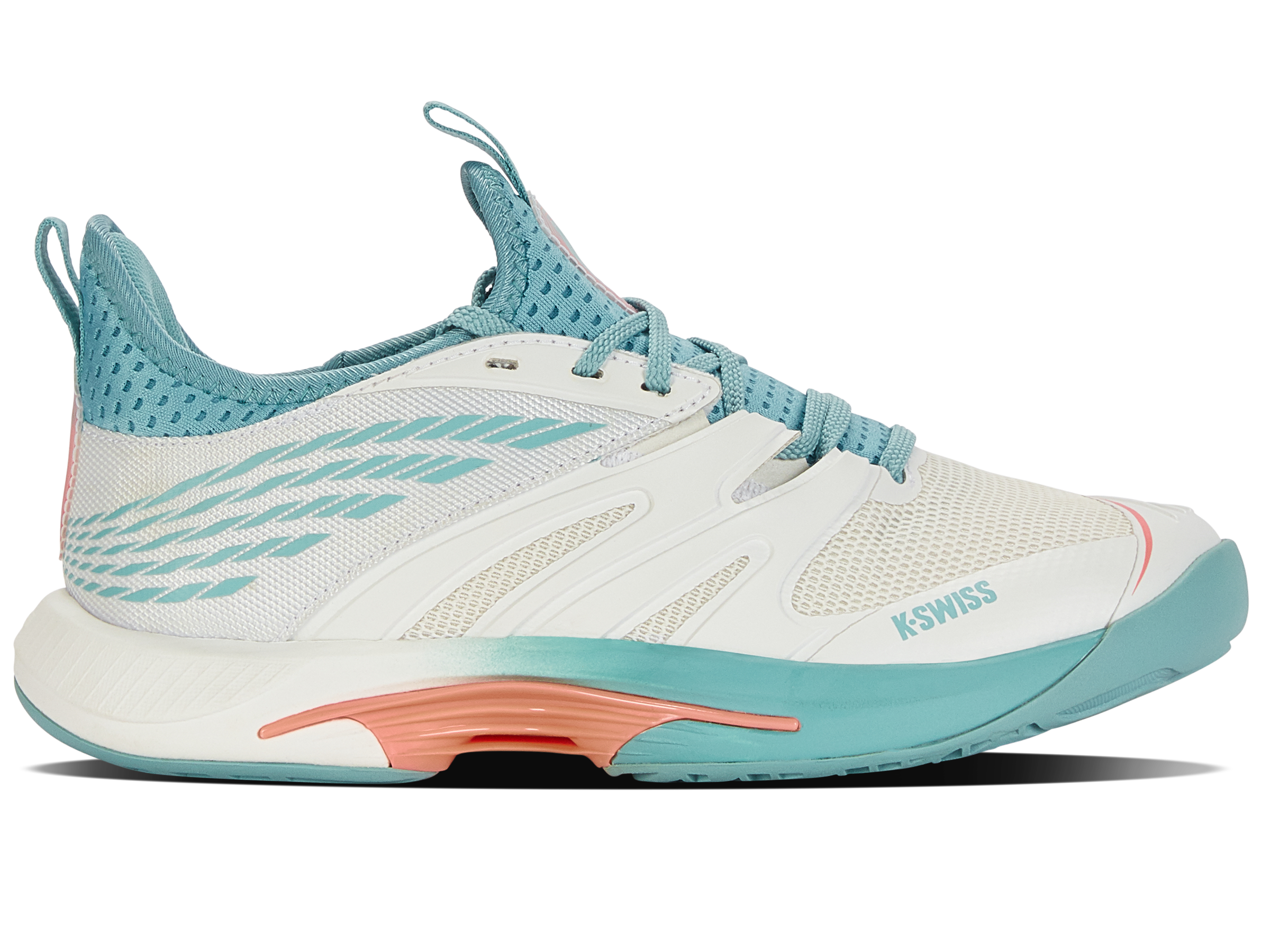 Speedtrac 97392 143 M Running Shoes - Blanc de Blanc/Nile Blue/Desert Flower Color Options | Lightweight Athletic Sneakers for Men's Jogging, Gym Workouts & Daily Wear