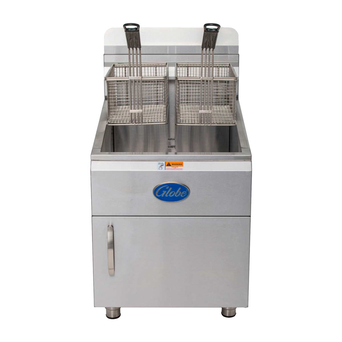 Globe GF30PG 30 lb. Capacity Propane Countertop Fryer - Perfect for Restaurants, Food Trucks & Outdoor Cooking