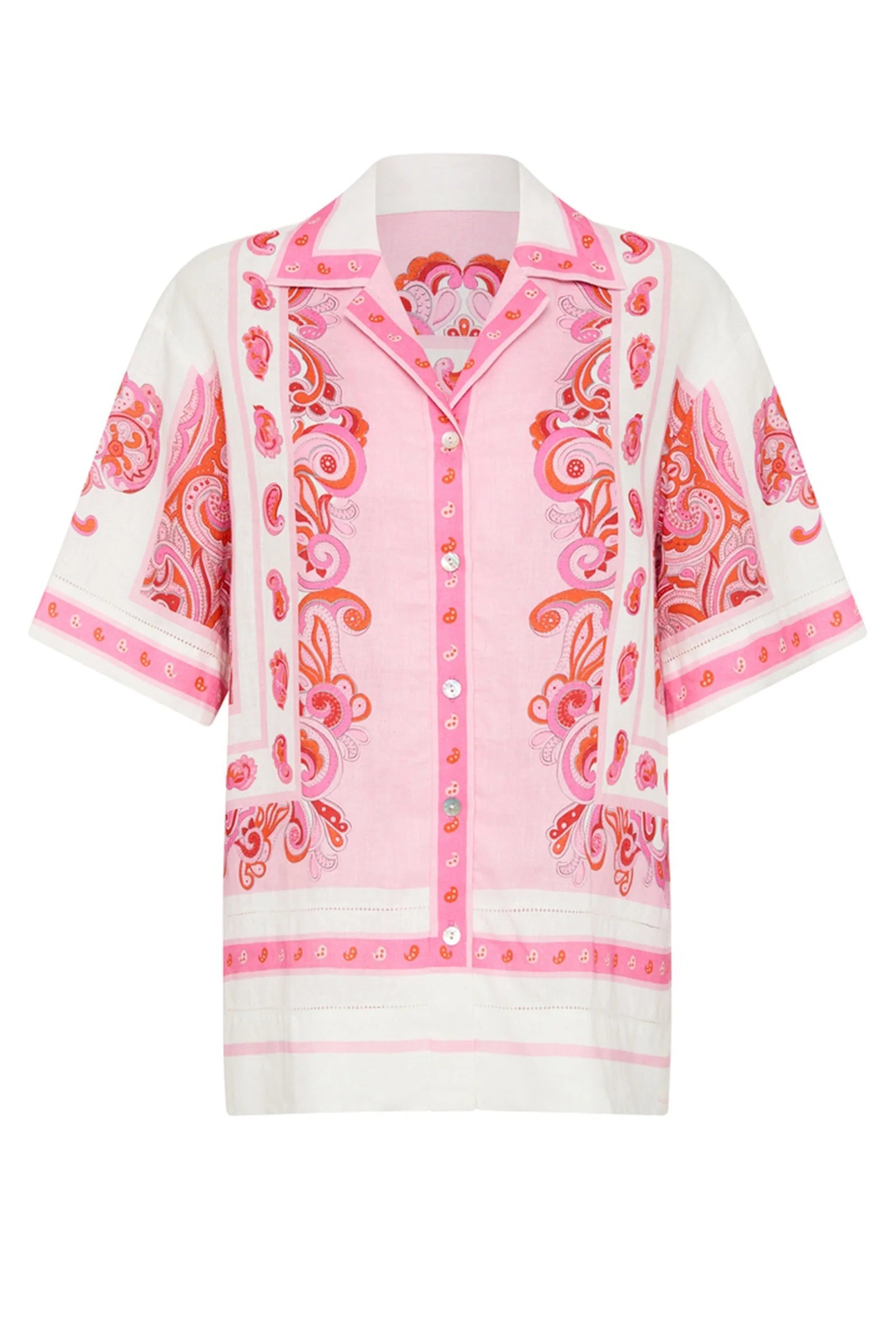 ATLAS Oversized Shirt for Women - Comfortable Loose Fit Long Sleeve Button Down Blouse - Casual Office Wear & Street Style Fashion