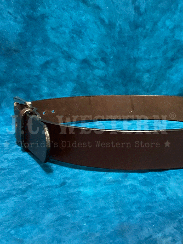 Gingerich 1008 36 Men's Gunsmoke Smooth Heavyweight Extra Wide Gun Belt - Dark Brown Leather Belt for Concealed Carry & Western Style Outfits