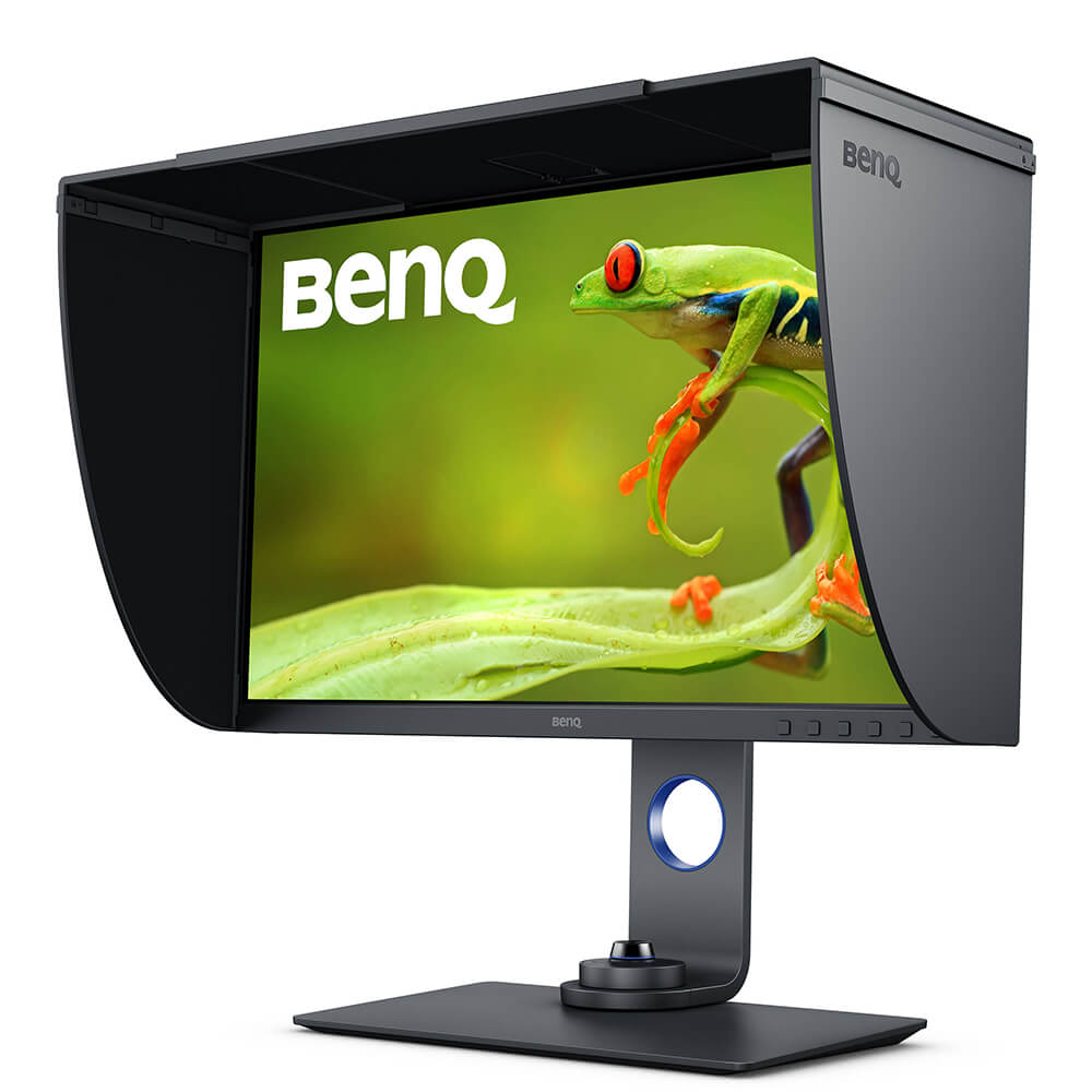BenQ SW270C 27-inch 2K QHD HDR IPS Photography Monitor for Photo Editing, Graphic Design & Color Grading - Perfect for Photographers & Digital Artists