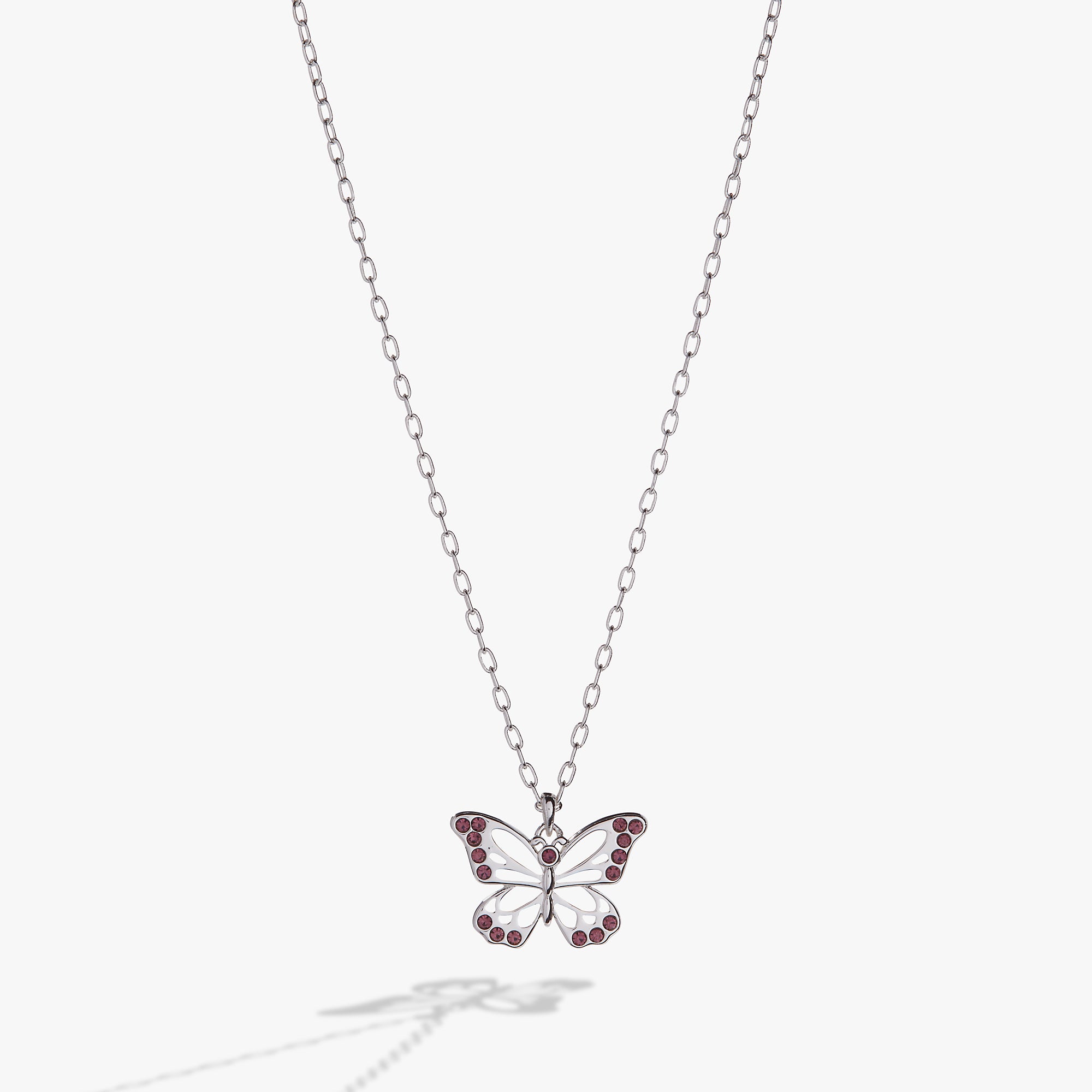 Elegant Butterfly and Crystal Necklace for Women - Dainty Layering Jewelry Gift for Her - Perfect for Weddings, Parties & Everyday Wear