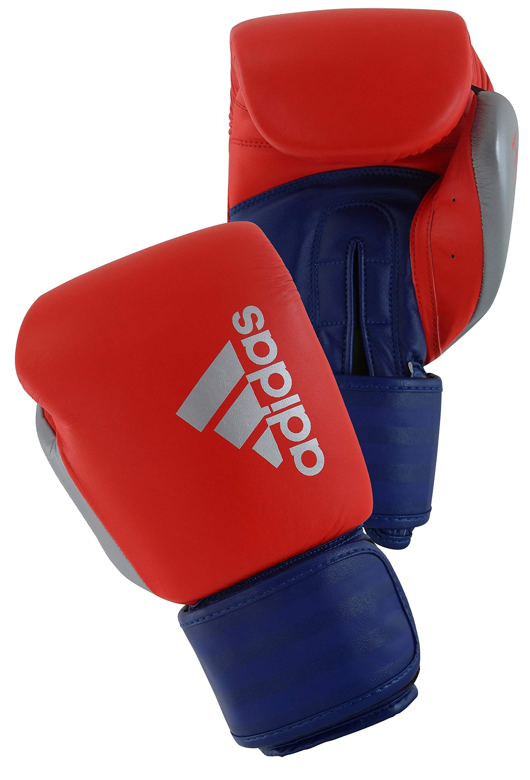 Adidas Hybrid 200 Leather Boxing & Kickboxing Gloves for Women & Men - Premium Training Gloves for MMA, Muay Thai, Sparring & Fitness Workouts