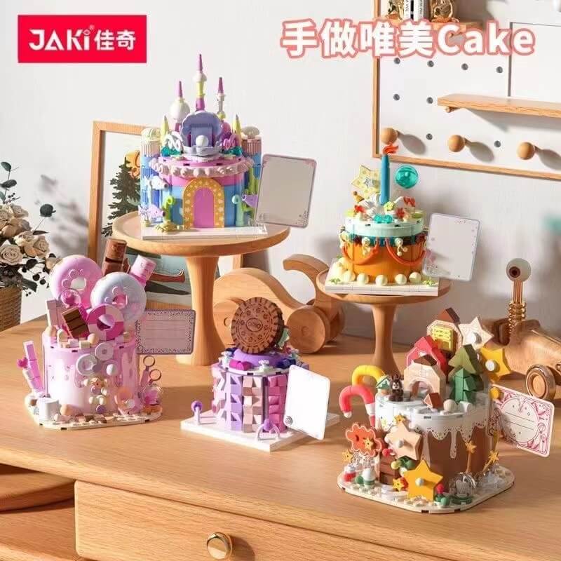 JAKI Beautiful Cake Series - Elegant Baking Decorations for Wedding, Birthday & Party Cakes | Perfect for Home Bakers & Professional Chefs