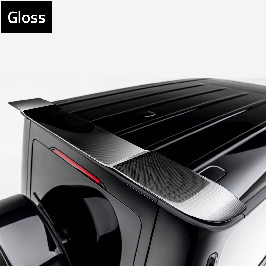 Mercedes Benz G63 AMG Rear Roof Spoiler - Glossy Black Finish | High-Performance Car Accessory for Off-Road & Urban Driving