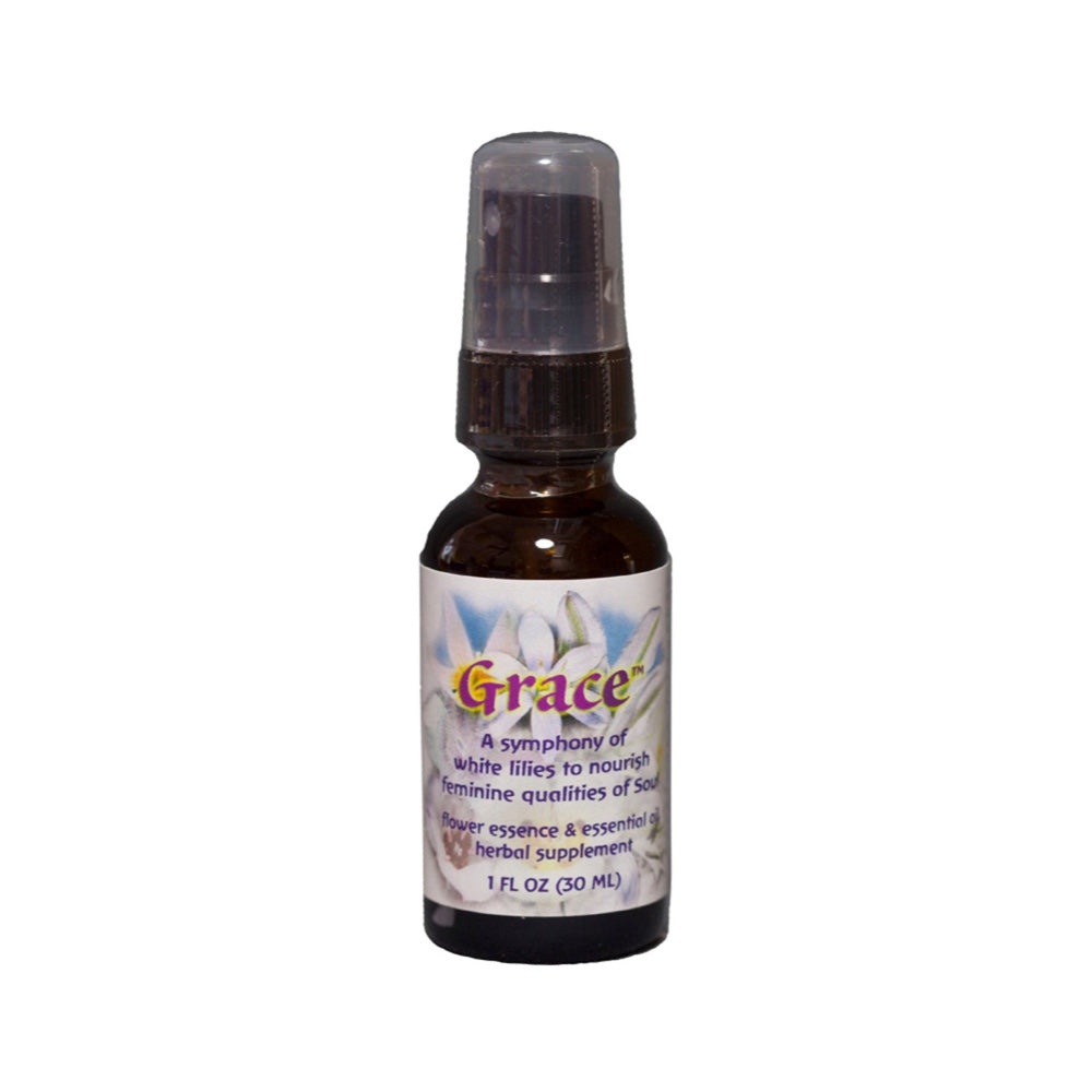 FES Flower Essence Grace Spray 30ml - Natural Stress Relief & Emotional Balance for Daily Wellness & Meditation