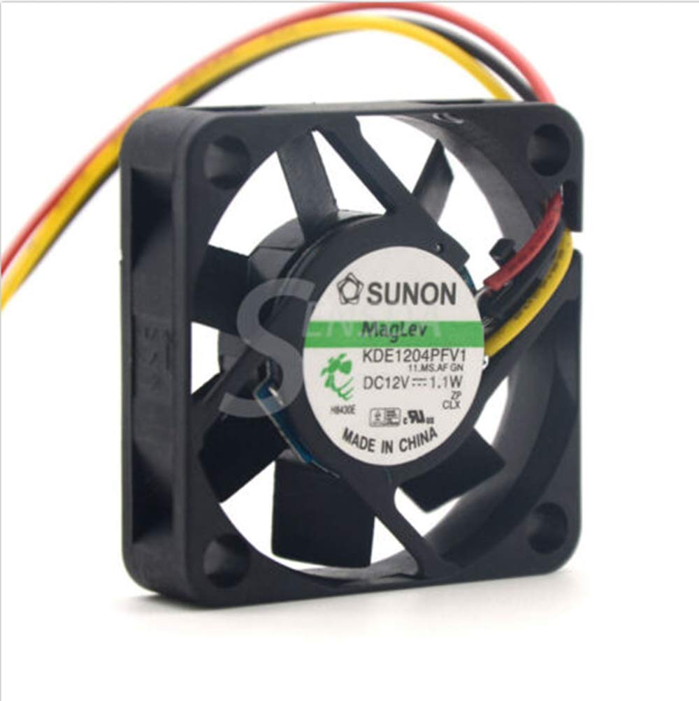 SUNON KDE1204PFV1 40x40x10mm DC 12V 1.1W MagLev Cooling Fan - High Performance PC Cooling for Computers, Servers & Electronics