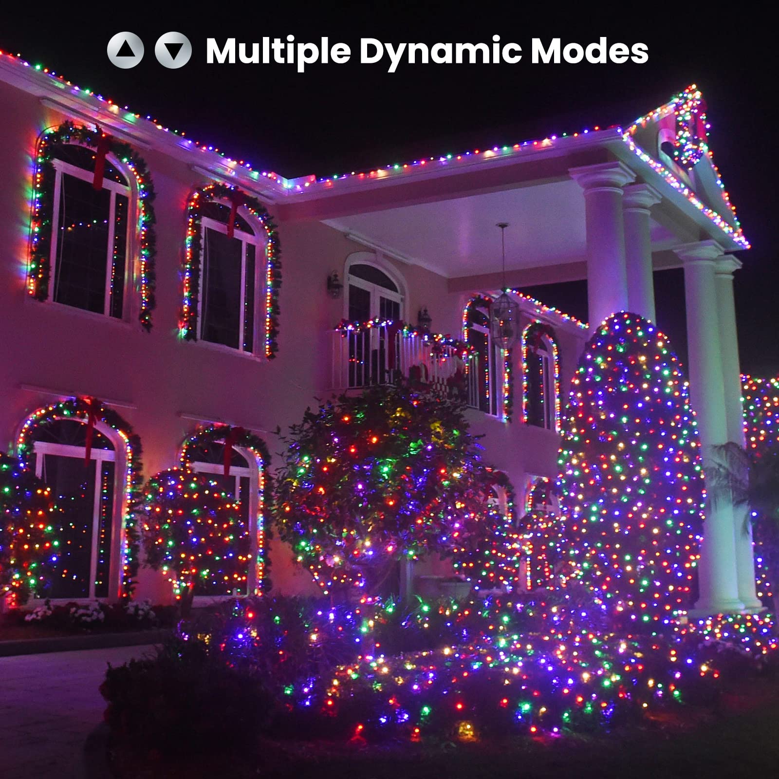 ODEETRONIC 33ft 100 LED USB Christmas Lights with Remote - Indoor/Outdoor Decor for Party, Patio, Bedroom
