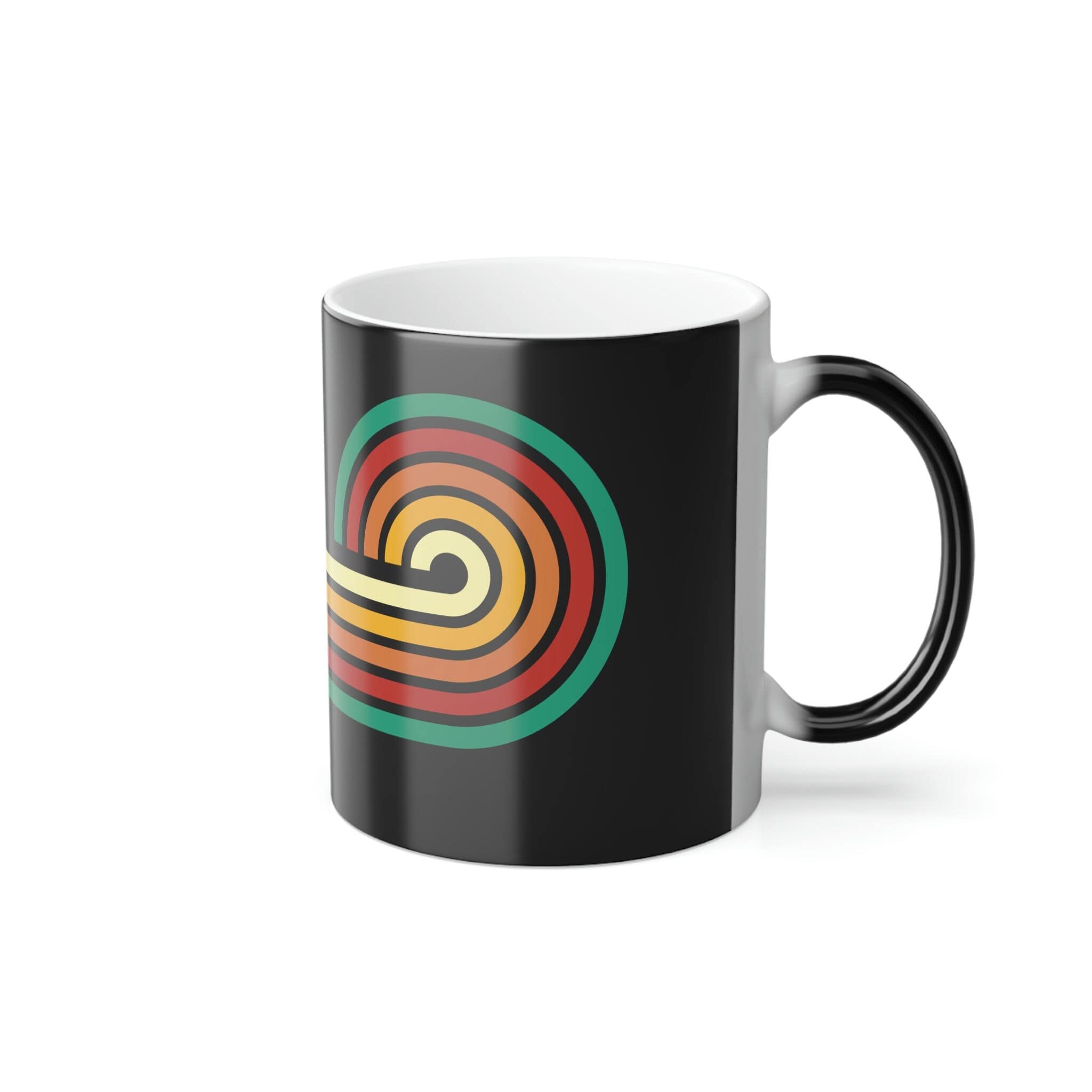 Thermochromic Sprint Car Color Changing Coffee Mug - Heat Activated Racing Design - Perfect for Race Fans, Coffee Lovers & Office Use