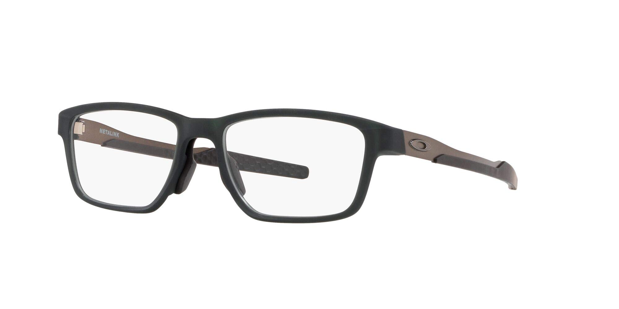 Oakley Men's Ox8153 Metalink Rectangular Prescription Eyeglass Frames - Lightweight & Durable Eyewear for Work, Driving & Everyday Use