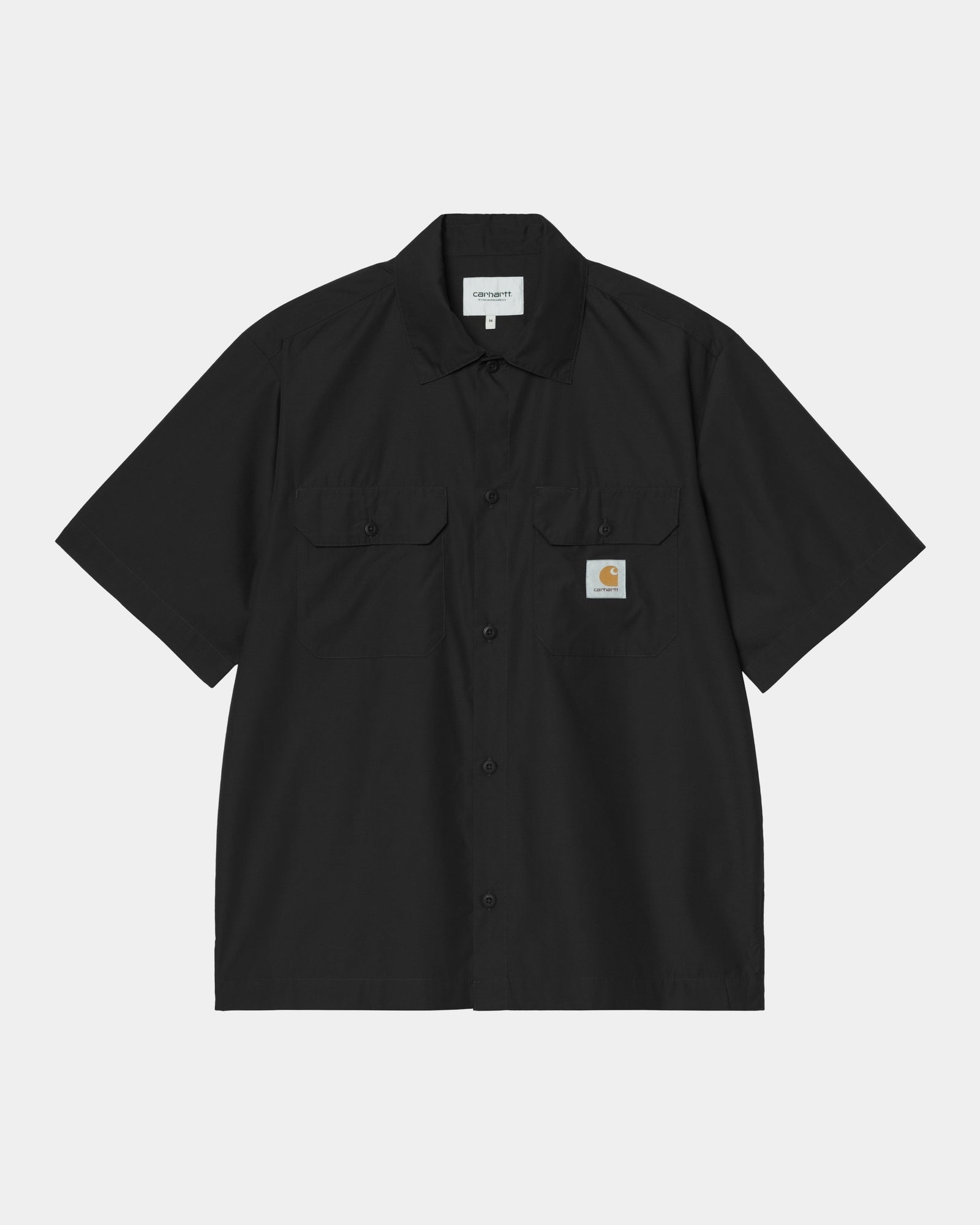 Premium Craft Short Sleeve Shirt for Men - Classic Black Cotton Casual Tee | Perfect for Summer Outfits, Streetwear & Everyday Comfort
