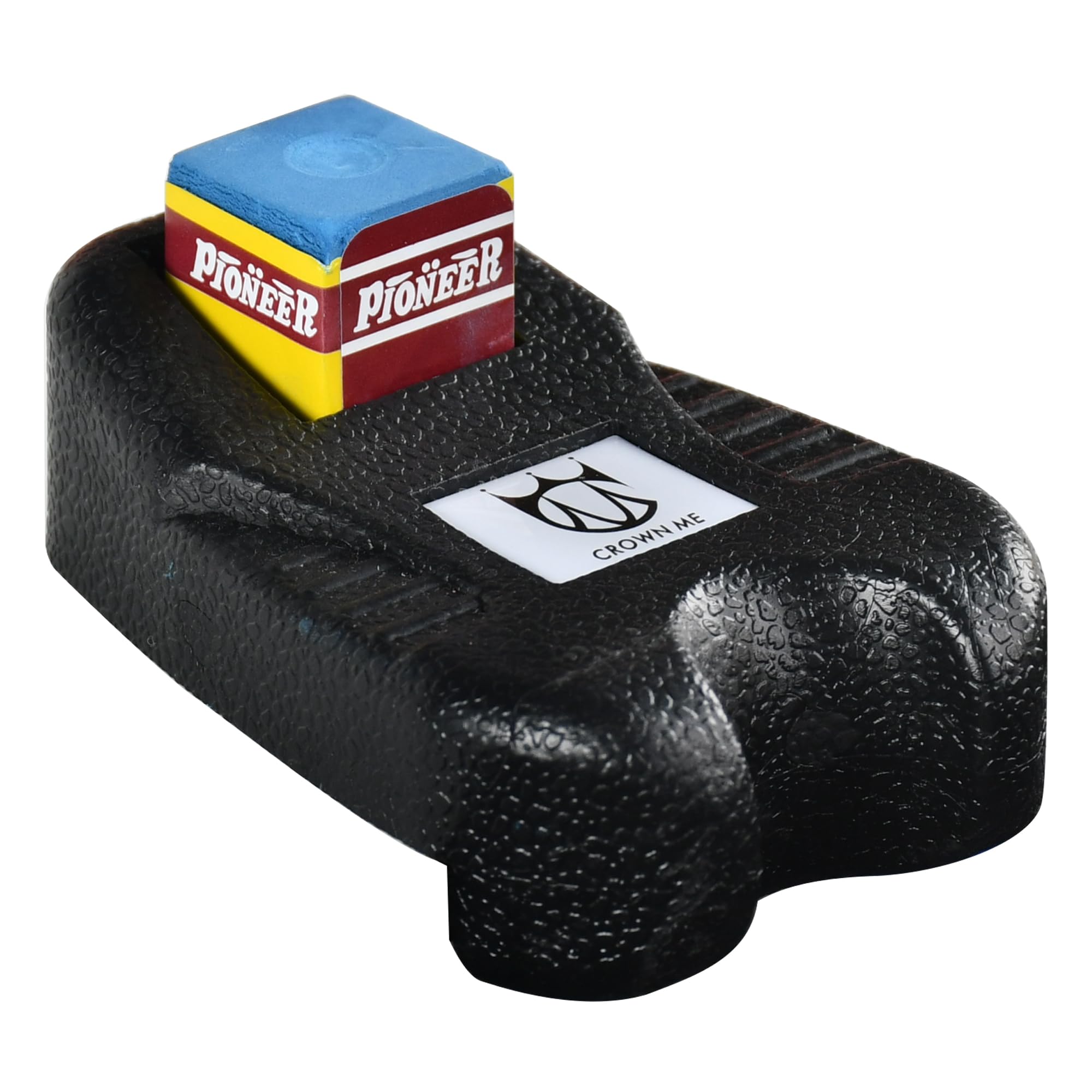 Portable Weighted Billiard Cue Holder with Chalk Storage - Perfect for Pool Tables & Game Rooms
