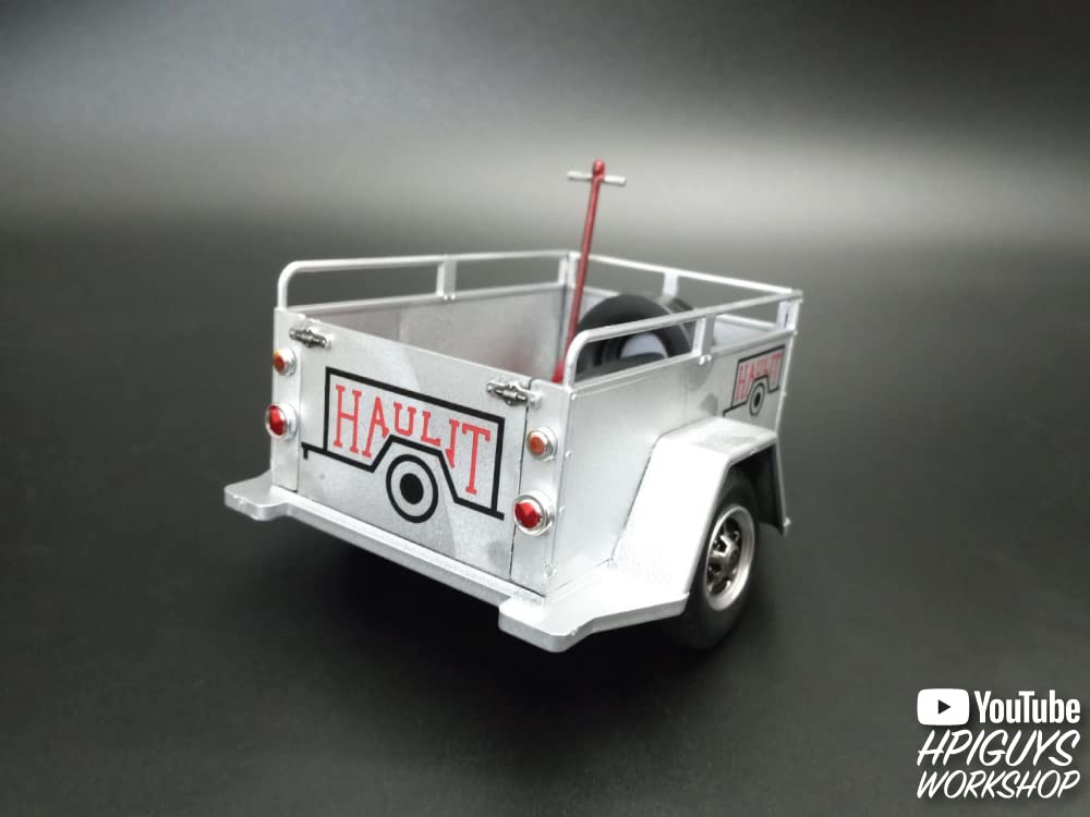 1968 Dodge Coronet Convertible with Trailer 1:25 Scale Model Kit - MPC Classic Car Model for Collectors & Hobbyists - Perfect for Display, Gifts & DIY Projects