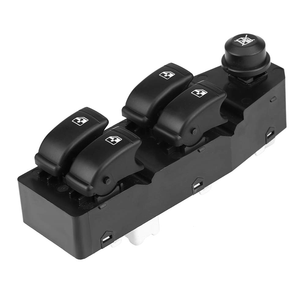 Aveo Power Window Master Control Switch - Left Hand Driver Side Replacement for Chevy Aveo 202005158 - Durable & Easy Installation for Smooth Window Operation (Ideal for Daily Commute & Road Trips)