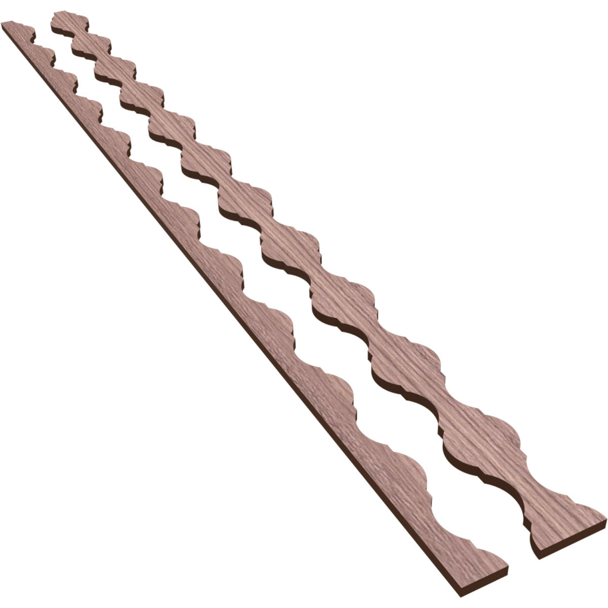 Casablanca Adjustable Wood Slat Wall Kit - DIY Modern Acoustic Panel for Home & Office Decor - Perfect for Living Room, Bedroom, or Workspace Soundproofing