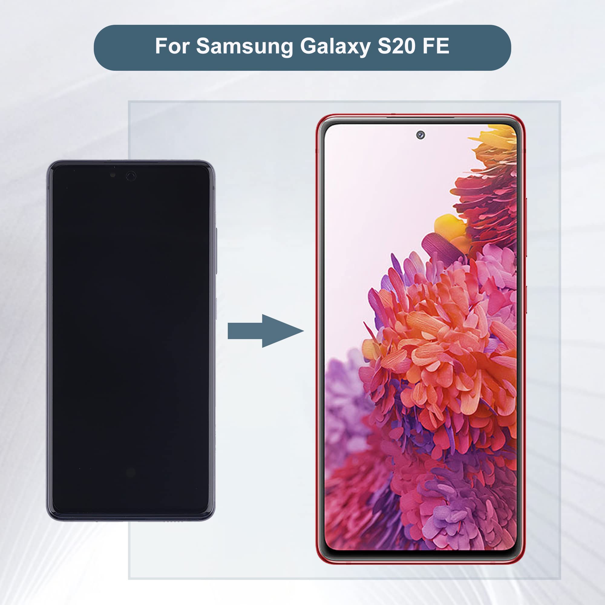 AMOLED Display for Samsung Galaxy S20 FE SM-G780F/DSM - 6.5