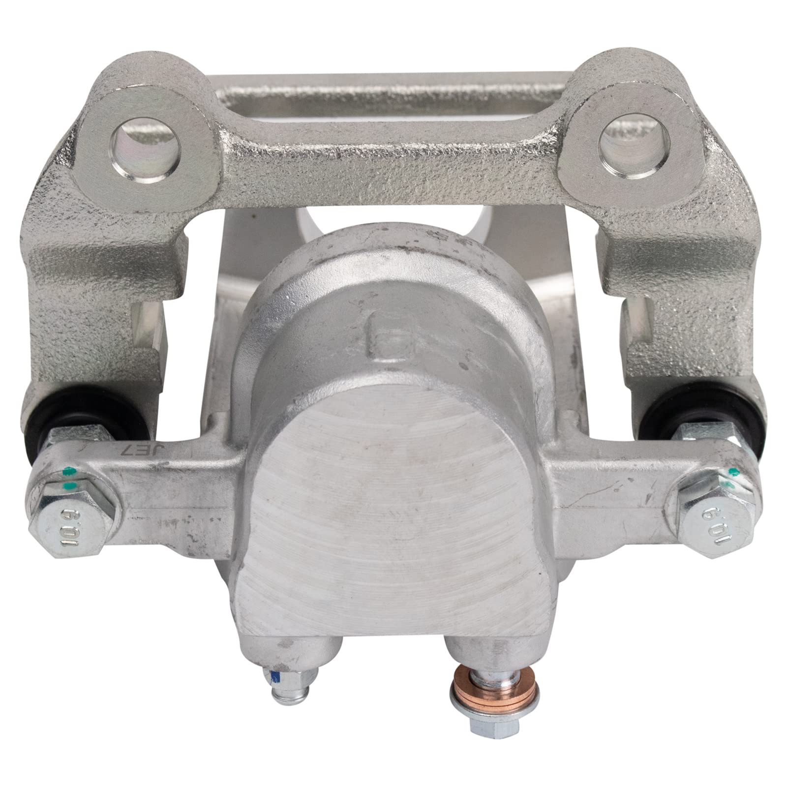 TRQ Rear Brake Calipers with Ceramic Pads & Rotors - Compatible with Dodge 300, Challenger, Charger, Magnum - High Performance Braking for Street & Track Use