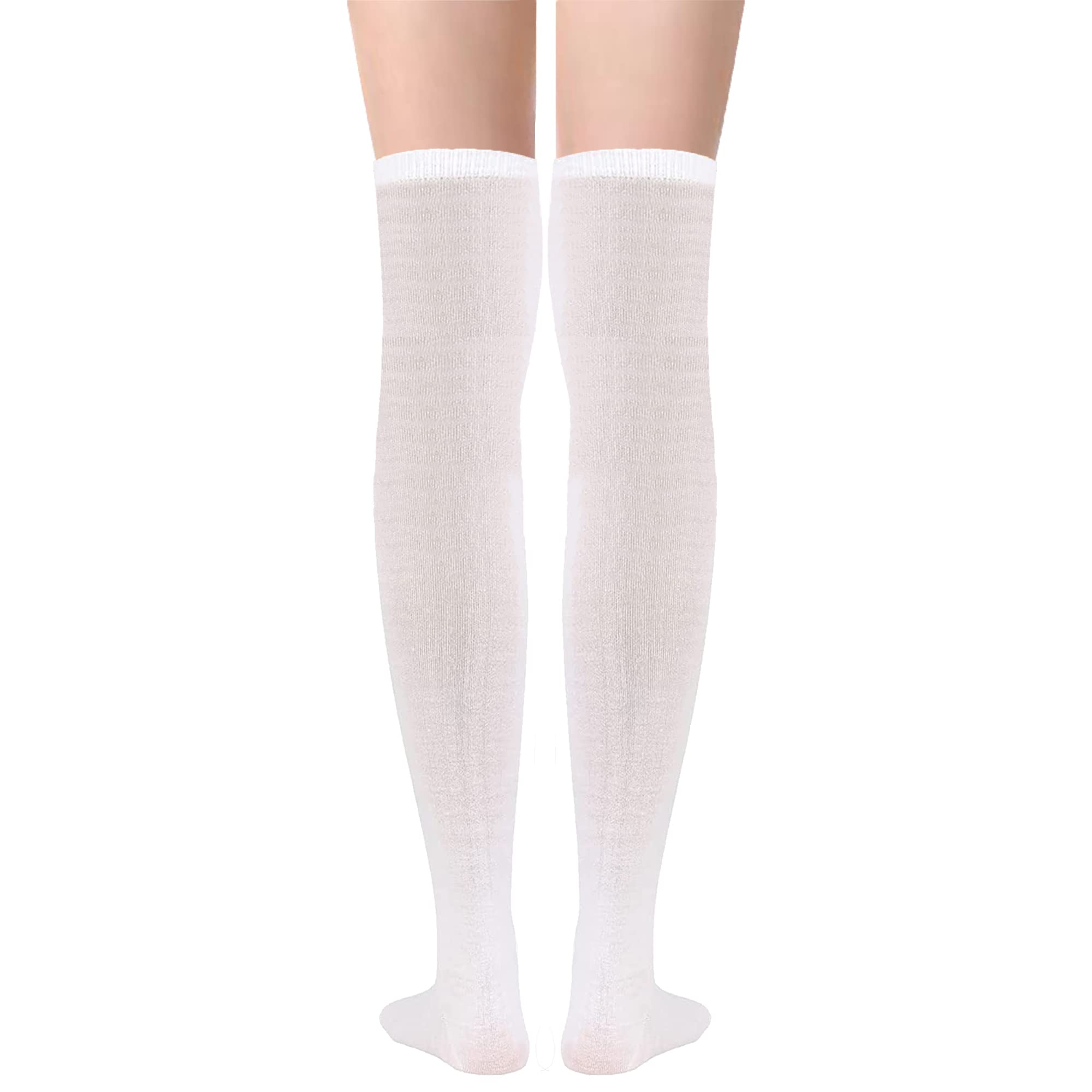 Fashion Striped Thigh High Socks for Women - Party & Daily Wear