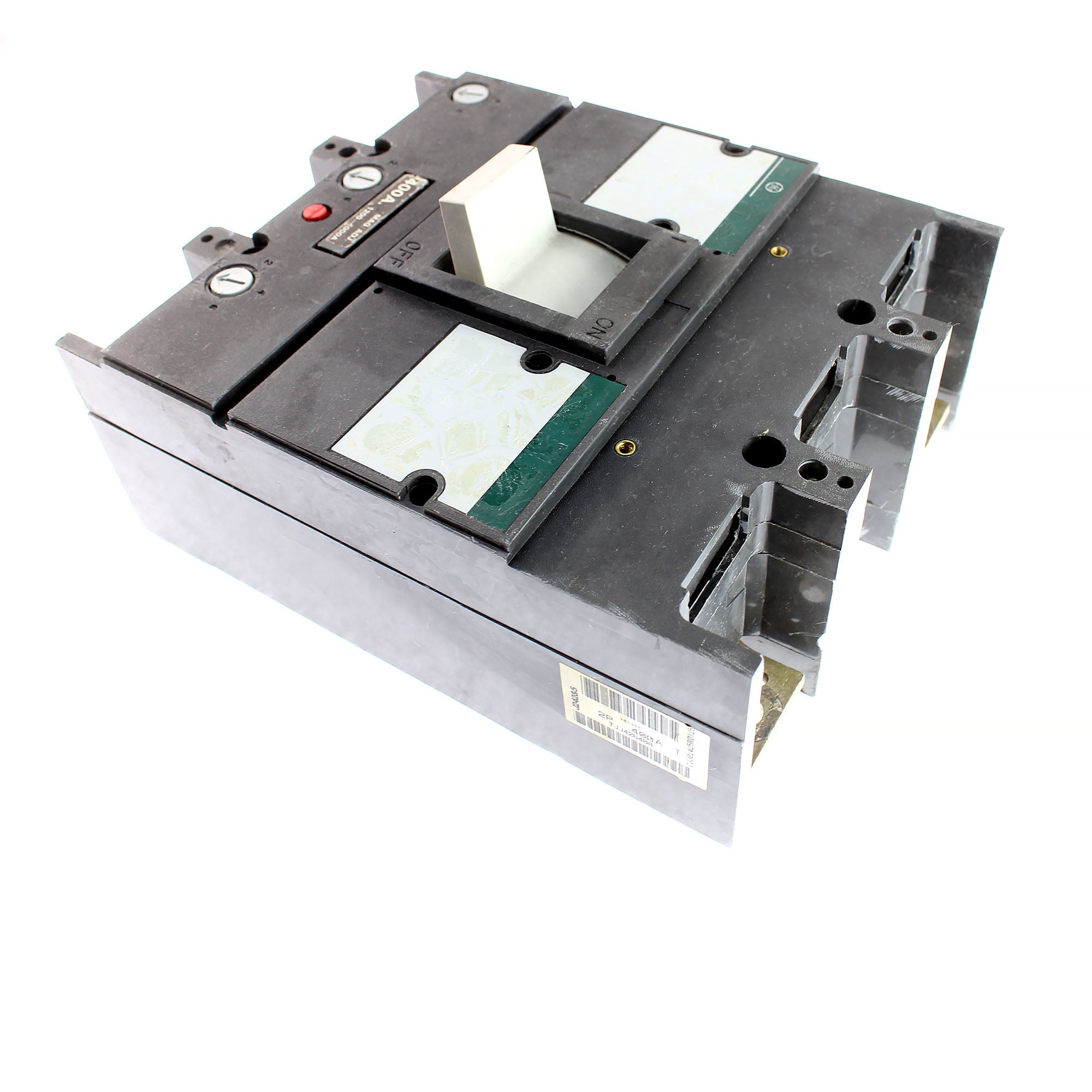 GE TJJ426400 2-Pole 400A 600V Molded Case Magnetic Circuit Breaker - Ideal for Industrial Electrical Panels and Power Distribution Systems