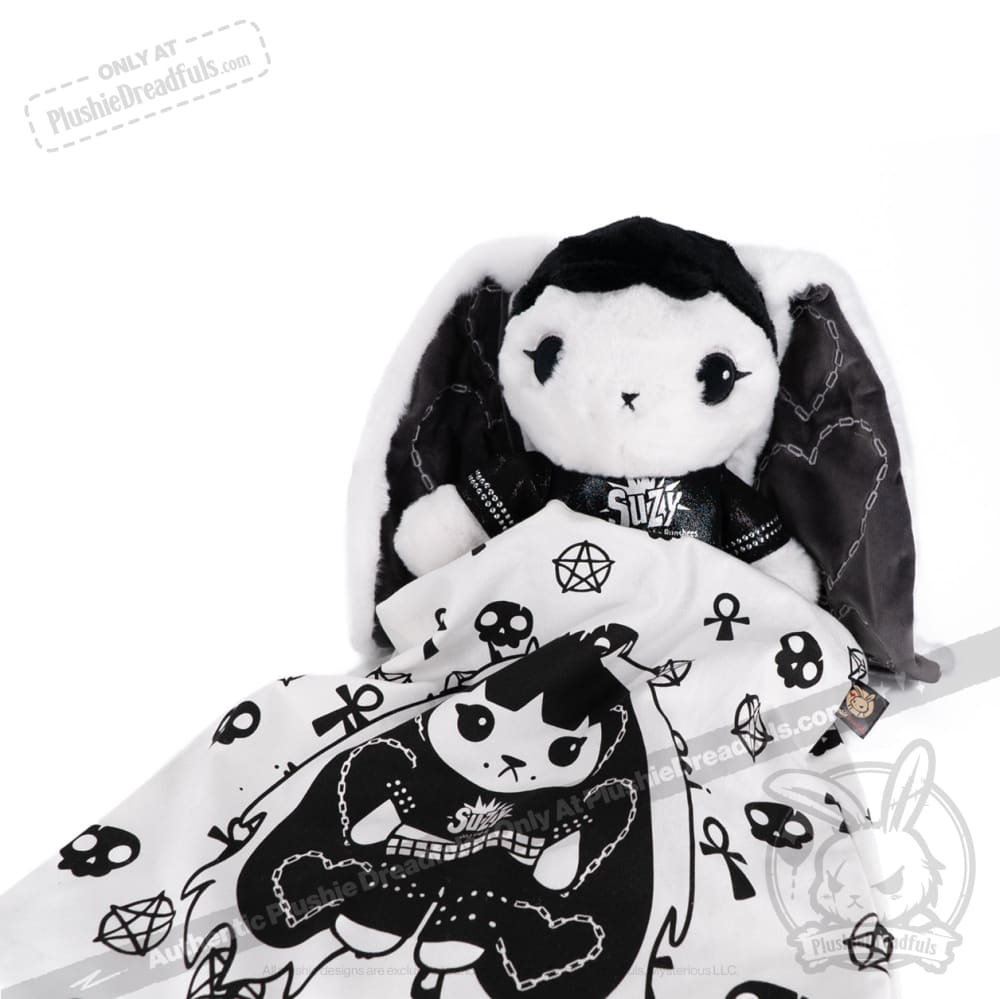 Goth Girl Plushie Dreadfuls - Soft Gothic Stuffed Doll for Alternative Fashion Lovers | Perfect for Bedroom Decor, Halloween Gifts & Emo Aesthetic Collections
