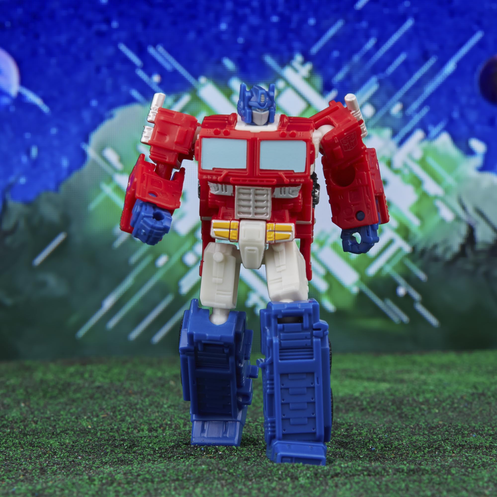 Transformers Toys Legacy Evolution Core Class Optimus Prime & Bumblebee Action Figures - 3.5-inch Collectible Robot Toys for Kids Ages 8+ | Perfect for Playtime, Display & Gifts for Transformers Fans