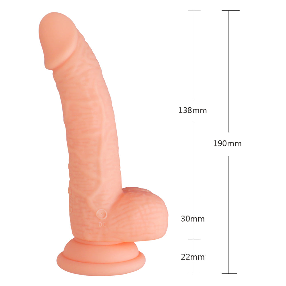 Escapade Novice 5.5 Inch Vibrating Silicone Dildo - Beginner Friendly Adult Toy for Solo Play & Couples Intimacy