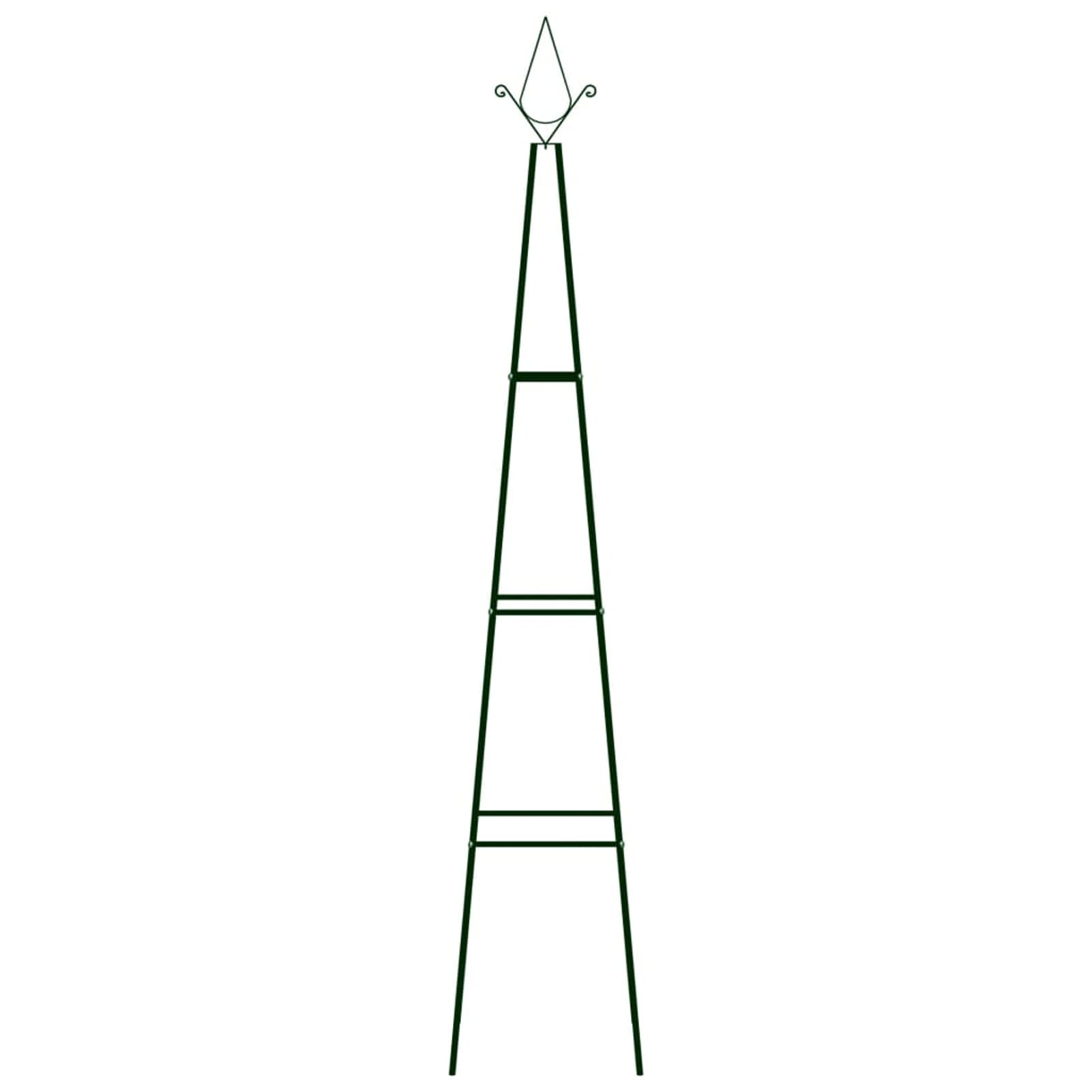 Tidyard 2-Pack 3-Tier Iron Garden Plant Support Stand - 13.8