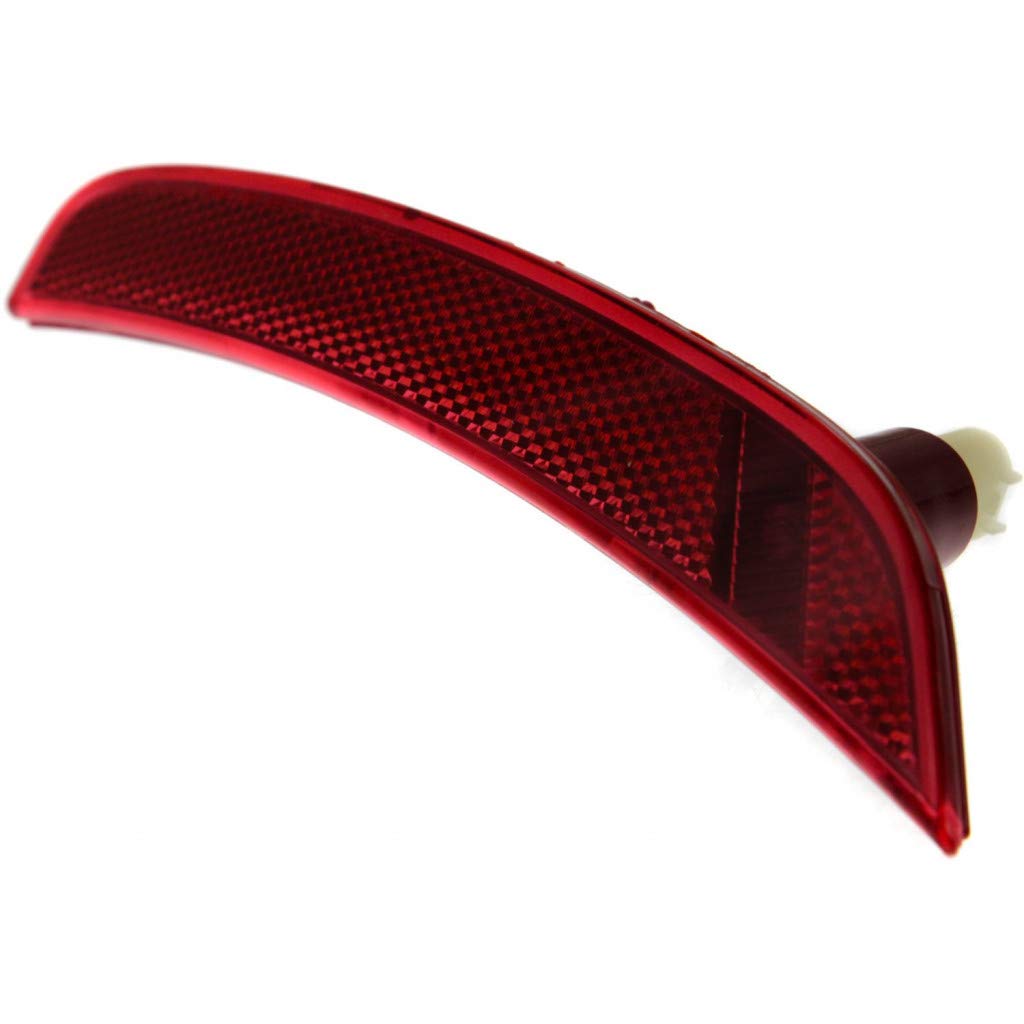 2012-2017 Fiat 500 Pair LED Rear Marker Reflector Lights - Driver & Passenger Side Replacement for FI2864100 FI2865100 (Fits Models with Park Assist System) - Perfect for Night Driving Safety and Vehicle Customization