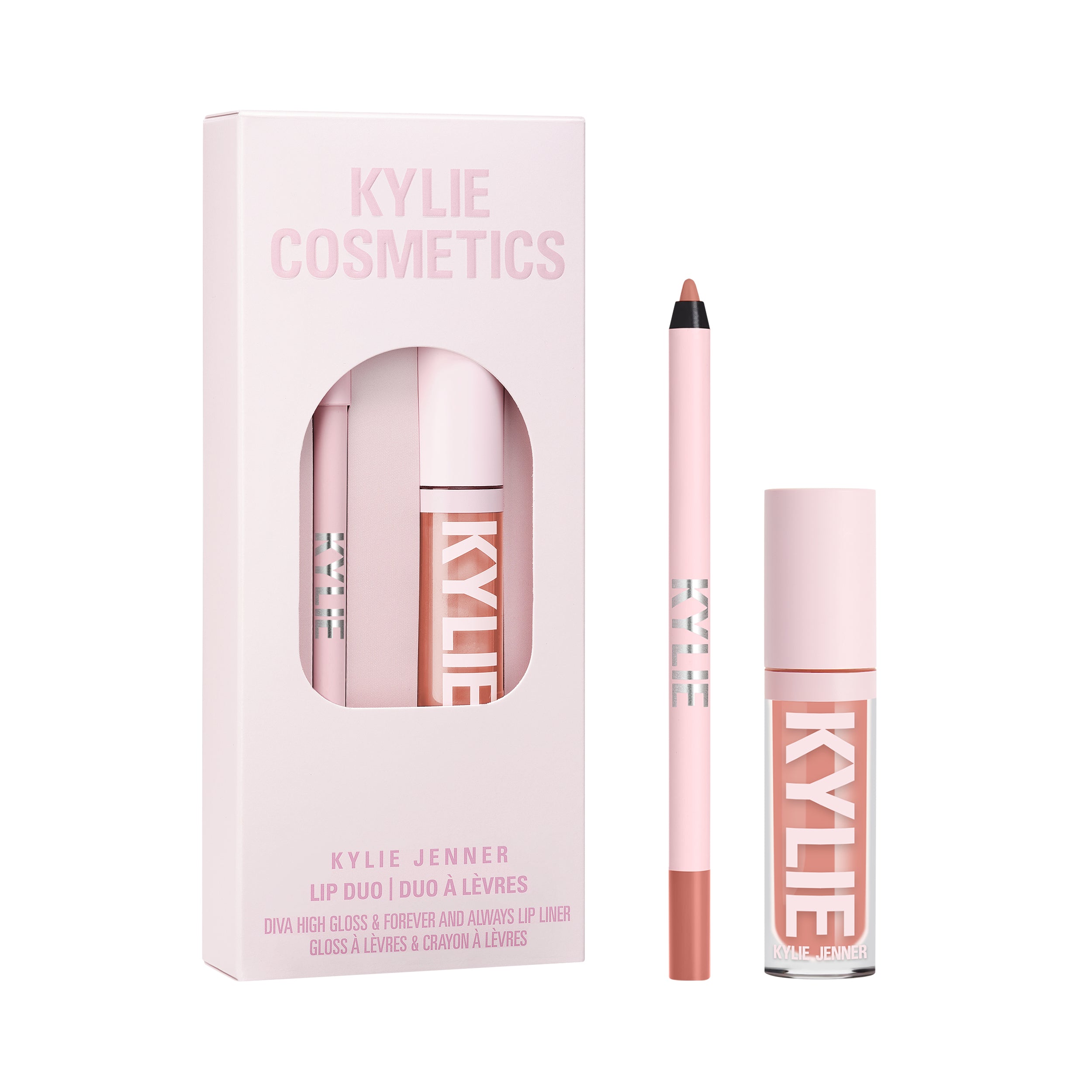 High Gloss & Eyeliner Duo Set - Long-Lasting Shine & Precision Liner for Everyday Makeup & Special Occasions