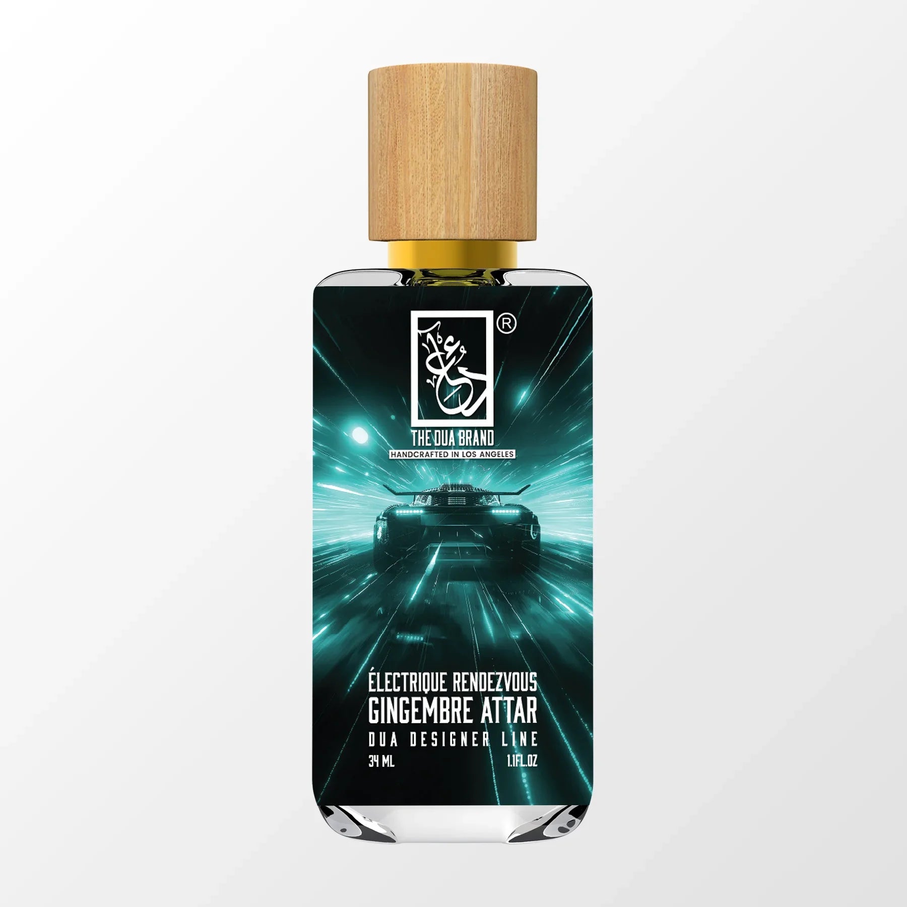 Electric Rendezvous Ginger Attar - Pure Essential Oil for Aromatherapy, Relaxation & Stress Relief - Perfect for Diffusers, Massage & Home Fragrance