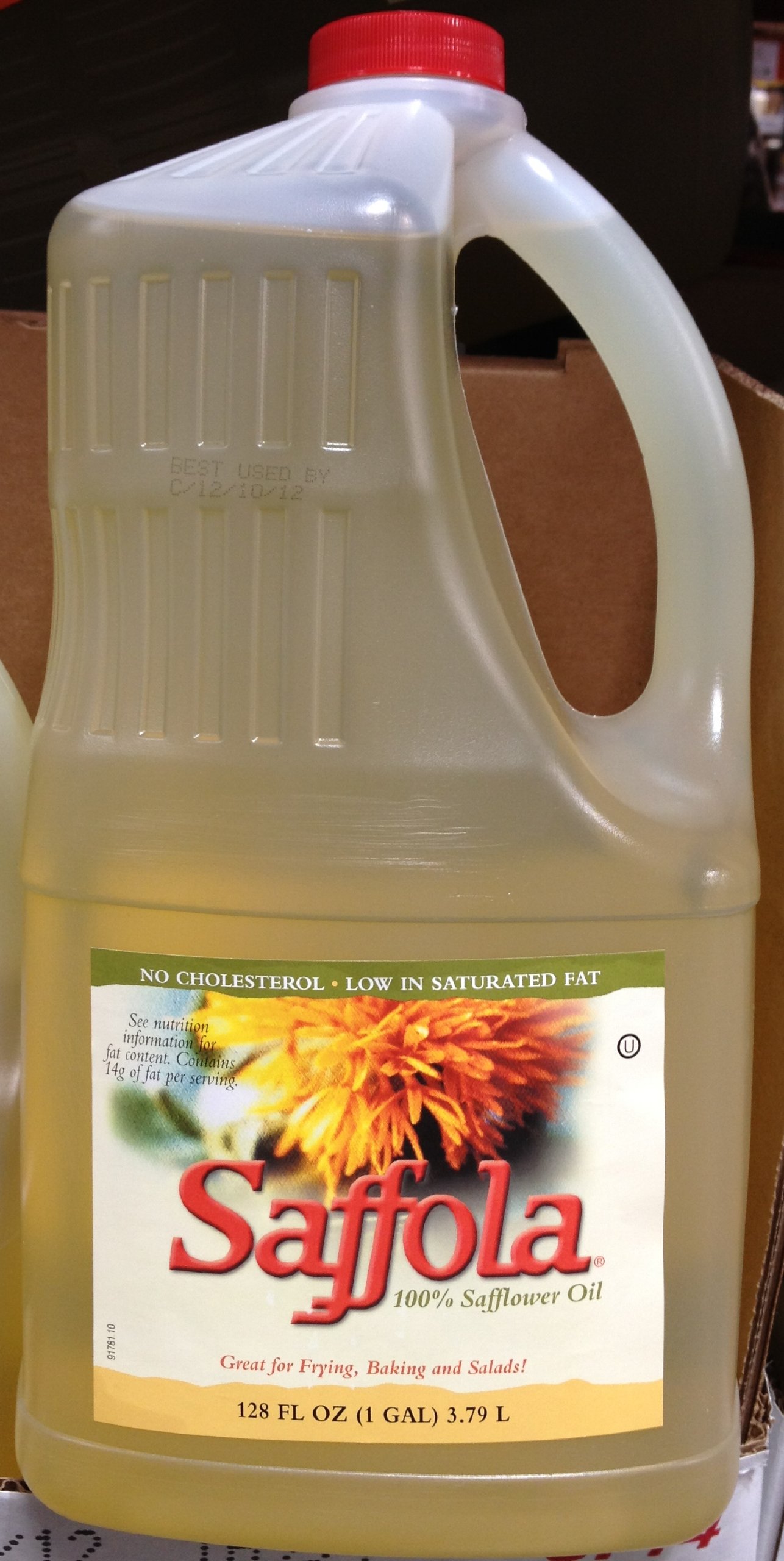 Healthy Cooking Oil for Frying, Baking & Salad - Zero Cholesterol, Low Saturated Fat - Perfect for Home Cooking, Meal Prep & Heart-Healthy Diets (1 Pack)