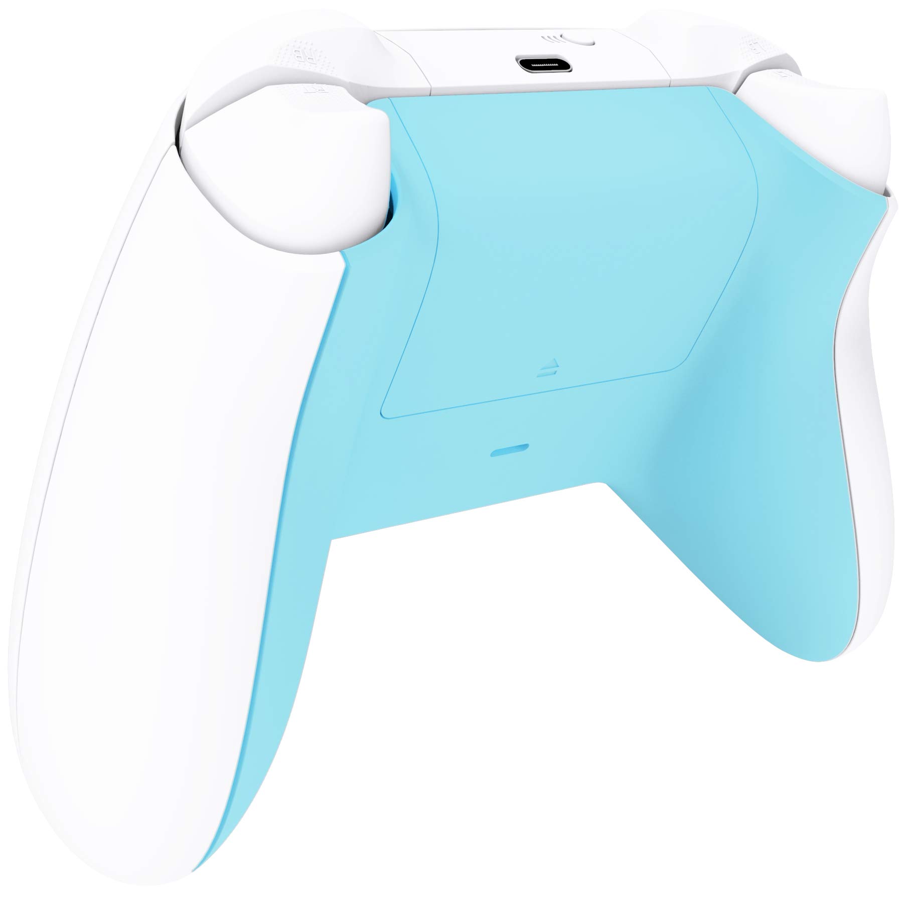 eXtremeRate Custom Back Cover Shell for Xbox Core Wireless Controller - Heaven Blue Replacement Battery Cover & Bottom Shell for Xbox Series X & S | Gaming Accessories | Perfect for Controller Customization & Enhanced Grip