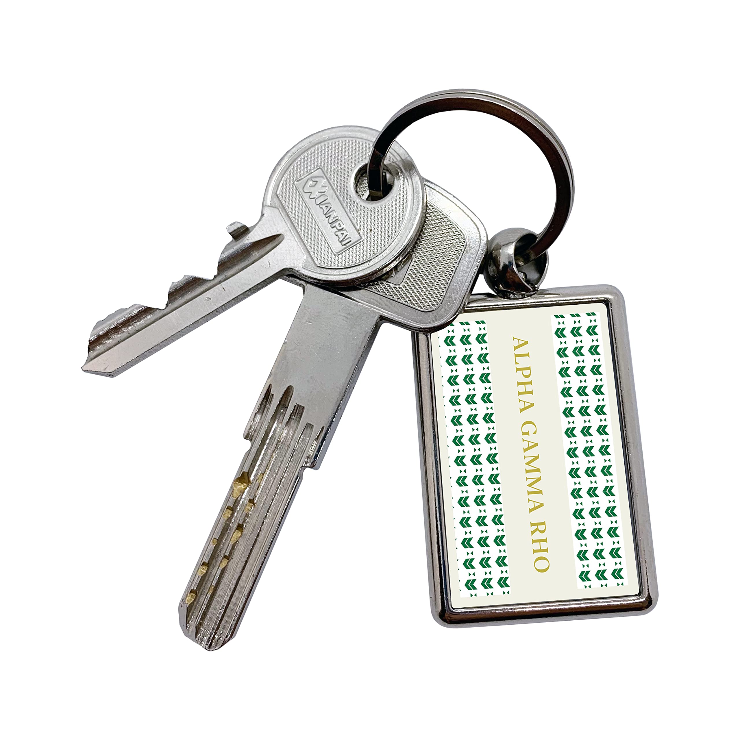 Alpha Gamma Rho Keychain - Custom Fraternity Keyring for Members - Perfect for Gifts, Events, and Everyday Carry