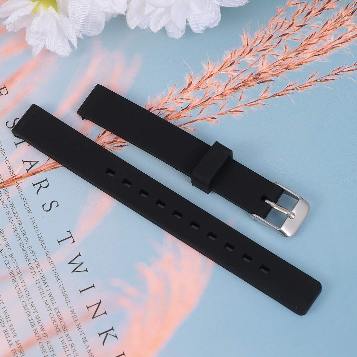 Premium Silicone Watch Band Replacement - Durable & Comfortable Strap for Smartwatches & Fitness Trackers - Perfect for Running, Swimming & Everyday Wear
