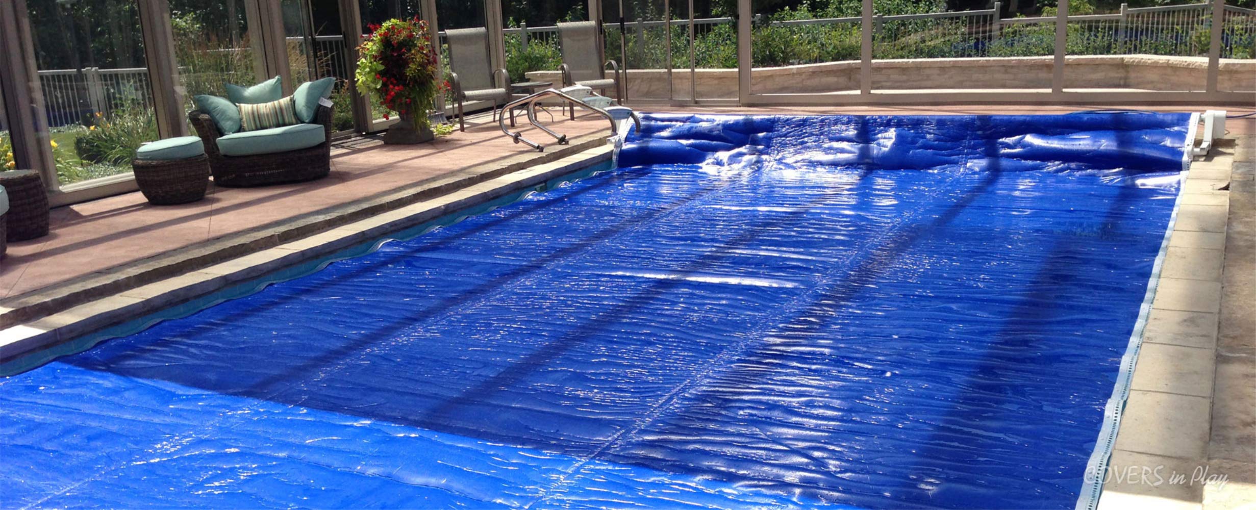 Harris C.R.S. Solar Pool Cover for In-Ground Pools – 20' x 40' Heavy Duty Blue Heat Retention Blanket | Reduces Evaporation by 75% | Keeps Water Warm Longer | Perfect for Energy Savings & Extended Swimming Season