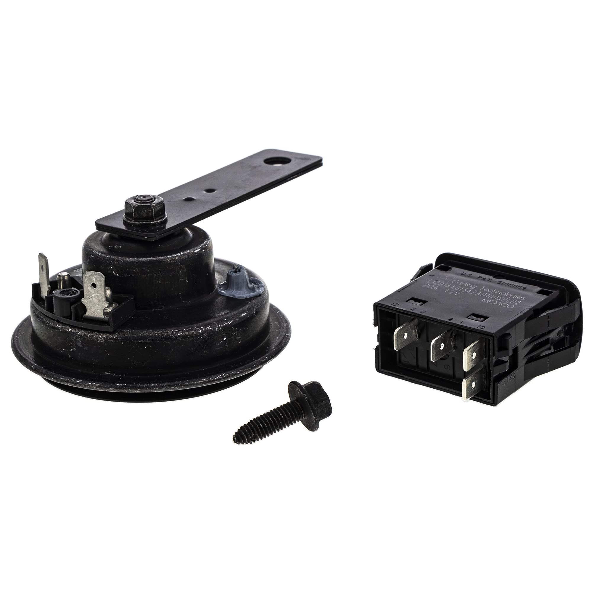 Polaris Ranger Horn Kit - Loud & Durable ATV/UTV Horn Replacement for Off-Road Vehicles - Perfect for Trail Riding, Hunting & Farm Use