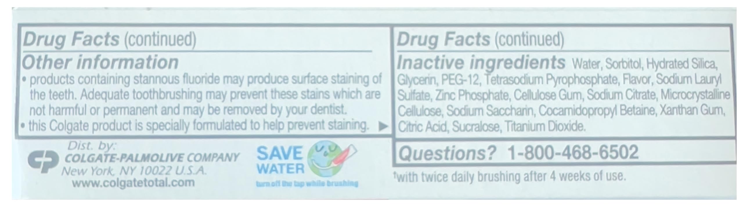 Colgate Total Toothpaste - Clean Mint Flavor, Travel Size 0.88 oz (24.9g) Pack of 12 | Whitening & Cavity Protection | Perfect for Travel, Gym & On-the-Go Oral Care