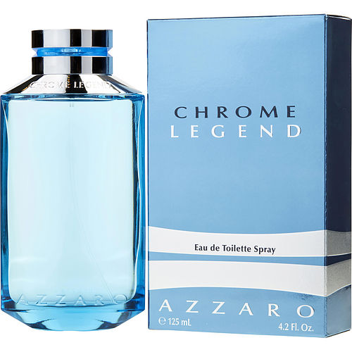 Azzaro Chrome Legend Men's Eau De Toilette Spray - Fresh Citrus & Woody Fragrance for Day & Night Wear | Perfect for Work, Date & Special Occasions