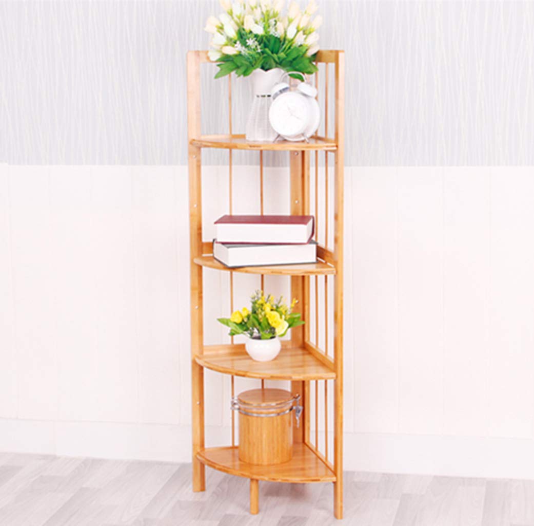 Bamboo Plant Stand Shelf - 5-Tier Flower Pot Holder, Multi-Layer Storage Rack for Indoor Plants, Books & Decoration | Perfect for Balcony, Bedroom & Living Room Organization