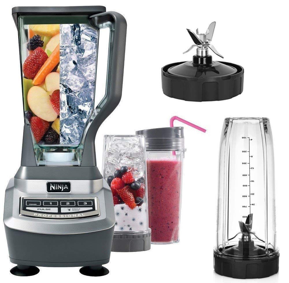 Ninja Blender Replacement Bottom Blade - 6 Fin Female Design for Nutri Ninja Auto iQ BL480 BL480D BL482 BL456 - Durable Blender Accessory (1 Pack) - Perfect for Smoothies, Juicing & Food Prep
