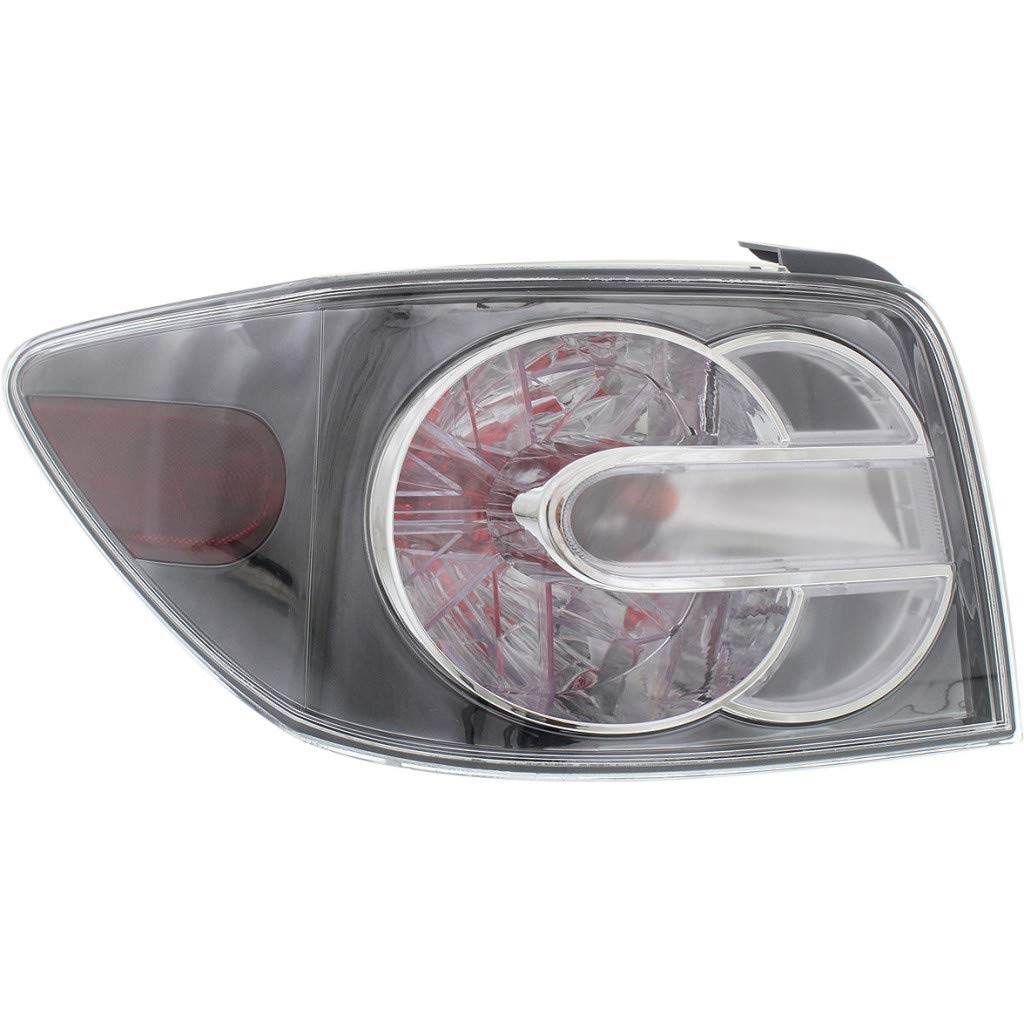 2010-2012 Mazda CX-7 Driver Side Tail Light Replacement - Compatible with MA2800150 & EH44-51-160F - Perfect for Night Driving & Enhanced Vehicle Safety
