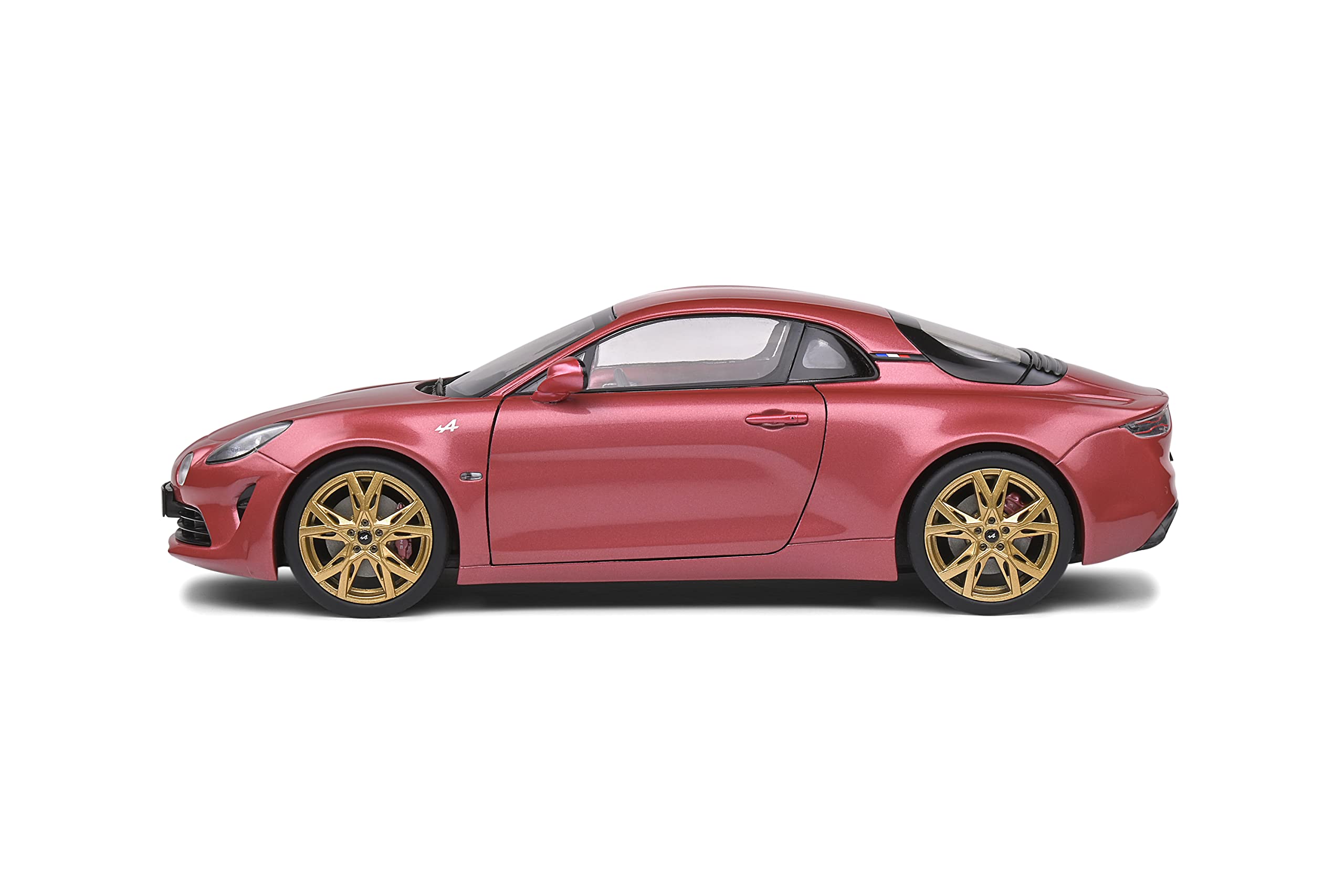 1:18 Scale 2020 Alpine A110 Pure Diecast Model Car - Rose Pink Collectible for Display & Racing Enthusiasts
