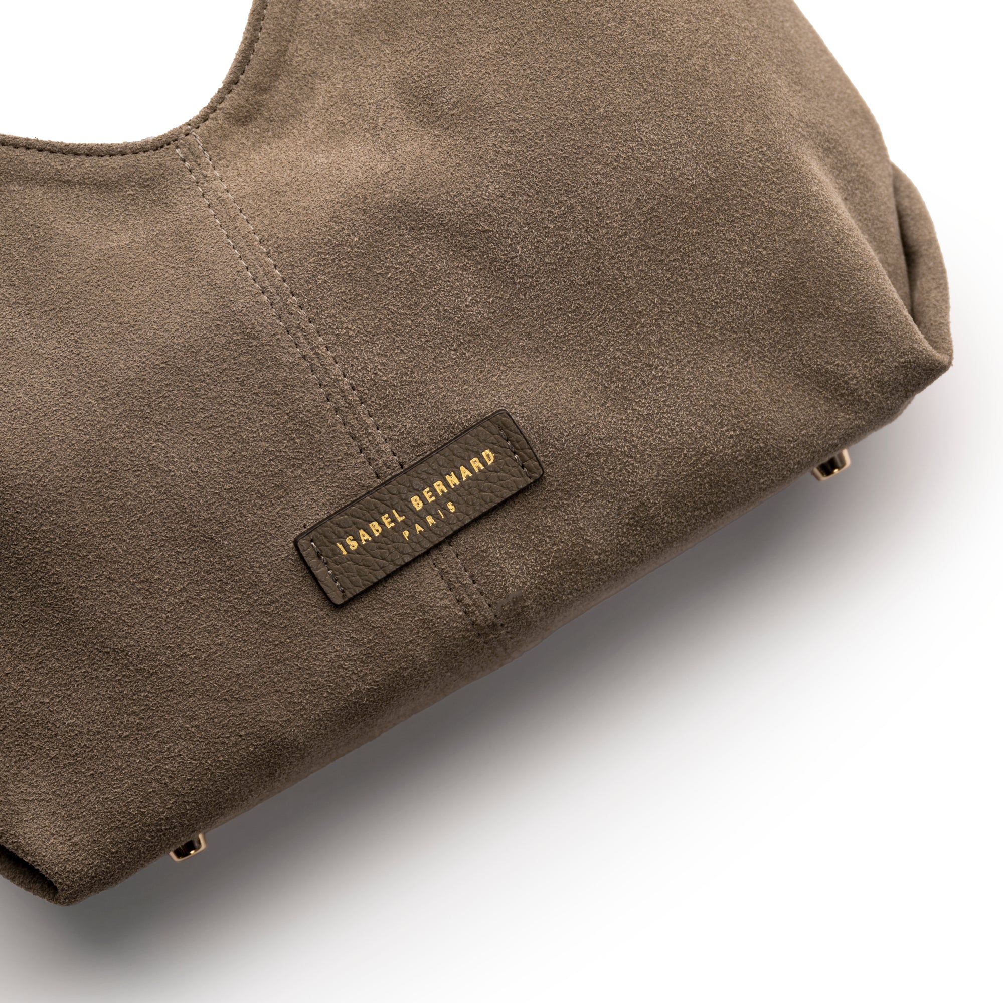 Honoré Grace Mini Taupe Suede Handbag for Women - Elegant Crossbody Purse, Fashionable Shoulder Bag for Work, Travel & Evening Out