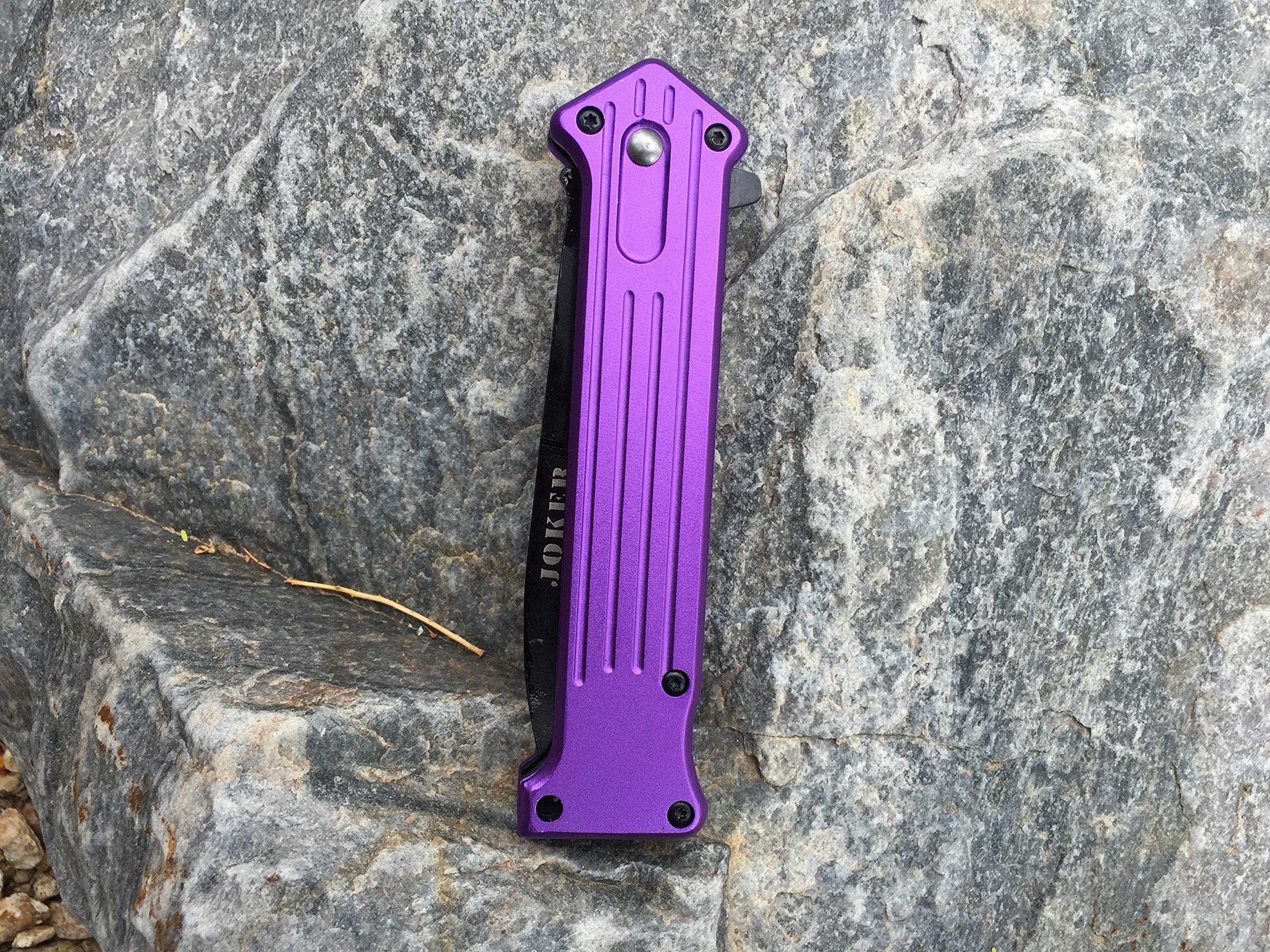 Tac-Force Speedster Folding Knife TF-457PU - Purple Joker 