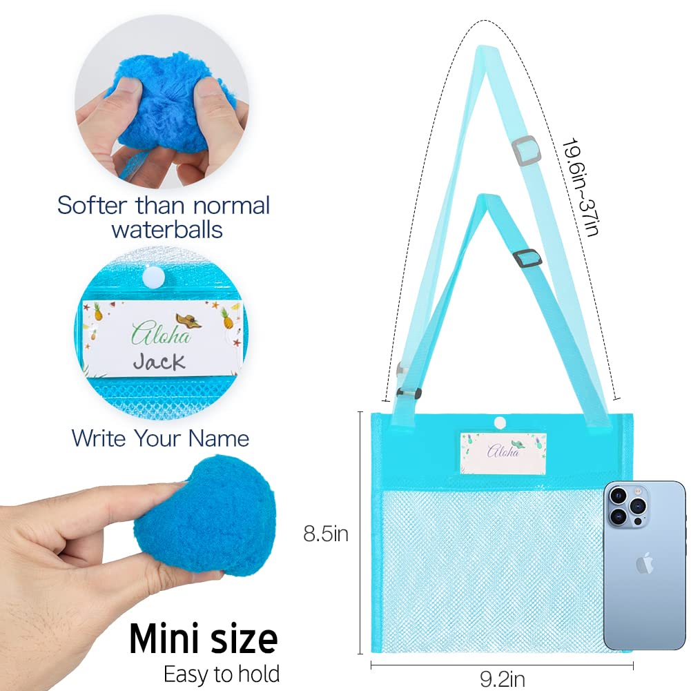 52PCS Reusable Water Balloons Toys with Mesh Beach Bag for Kids Ages 4-12 - Fun Outdoor Summer Water Games for Pool, Beach, Backyard Parties and Family Gatherings