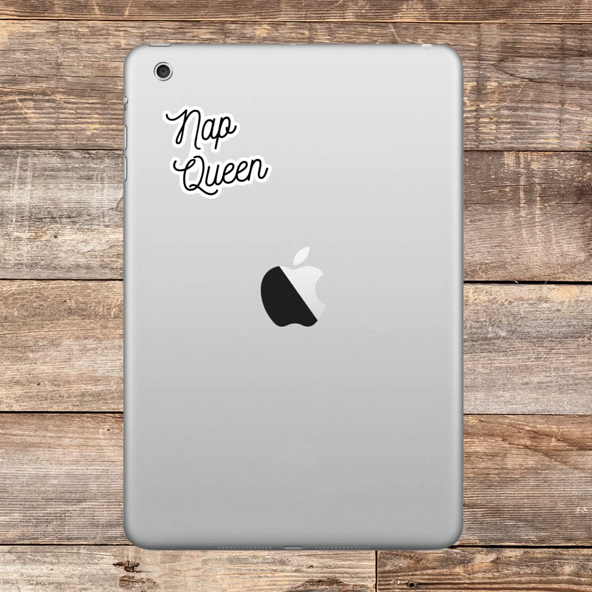 Nap Queen Sticker Pack (4 Pieces) - Funny Quote Vinyl Decals for Laptop, Phone & Tablet - 2.5 Inch Waterproof Stickers - Perfect for Laptops, Water Bottles, Notebooks & Tech Accessories