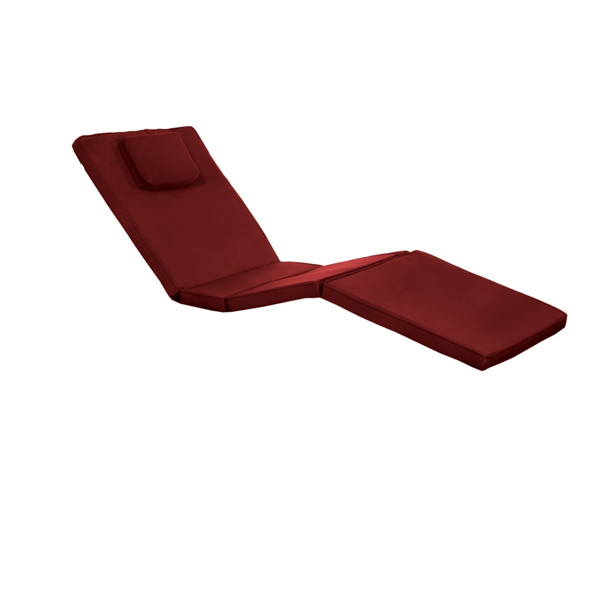 Premium All-Weather Cedar Chaise Lounge Chair - Outdoor Patio, Poolside & Garden Relaxation - Natural Wood Adirondack Style for Backyard, Deck or Porch
