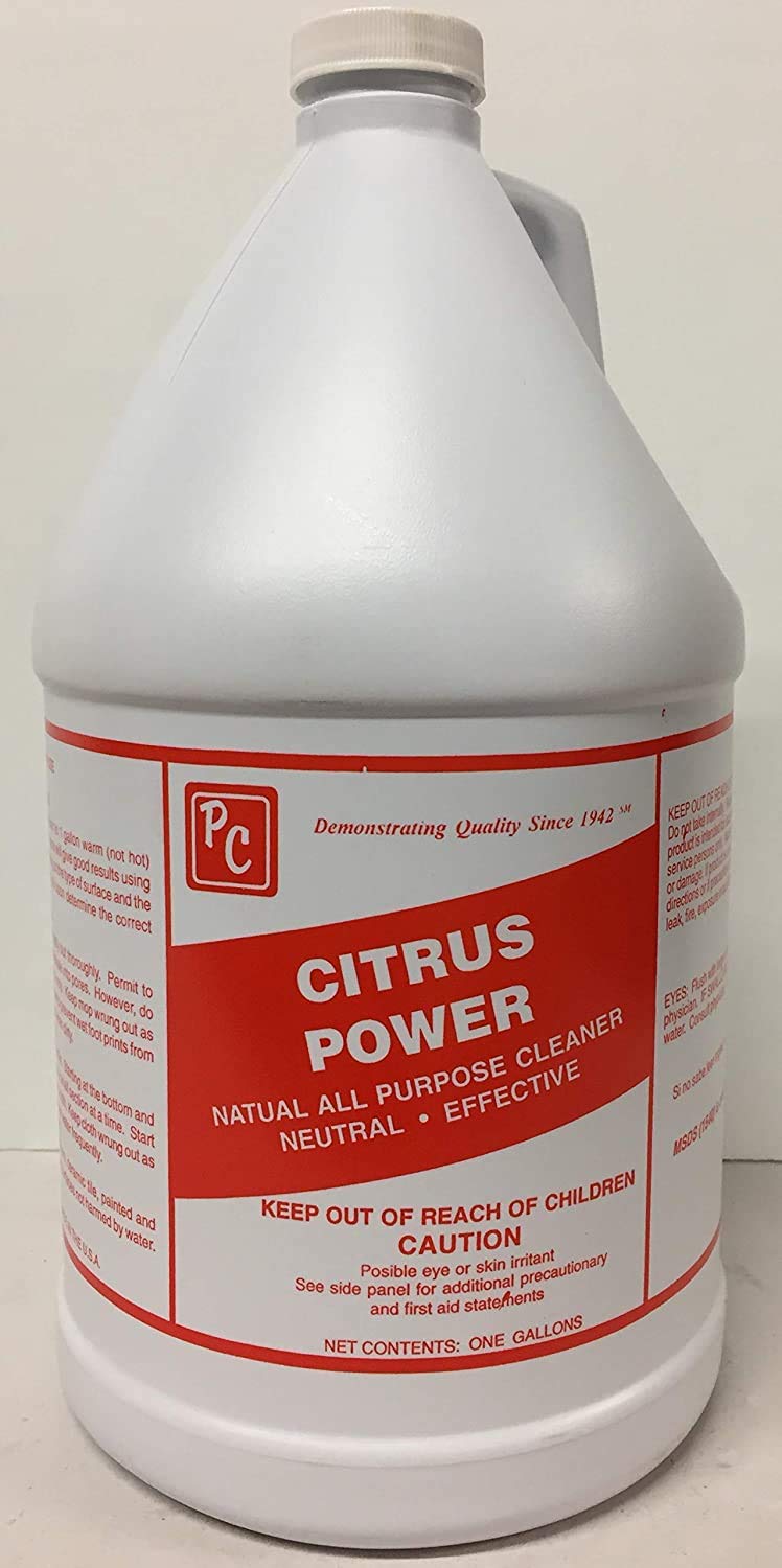 4 Pack Citrus Power Industrial Strength All Purpose Cleaner Concentrate - Makes 32 Gallons per Bottle | Heavy Duty Degreaser for Kitchen, Garage, Workshop & Commercial Use