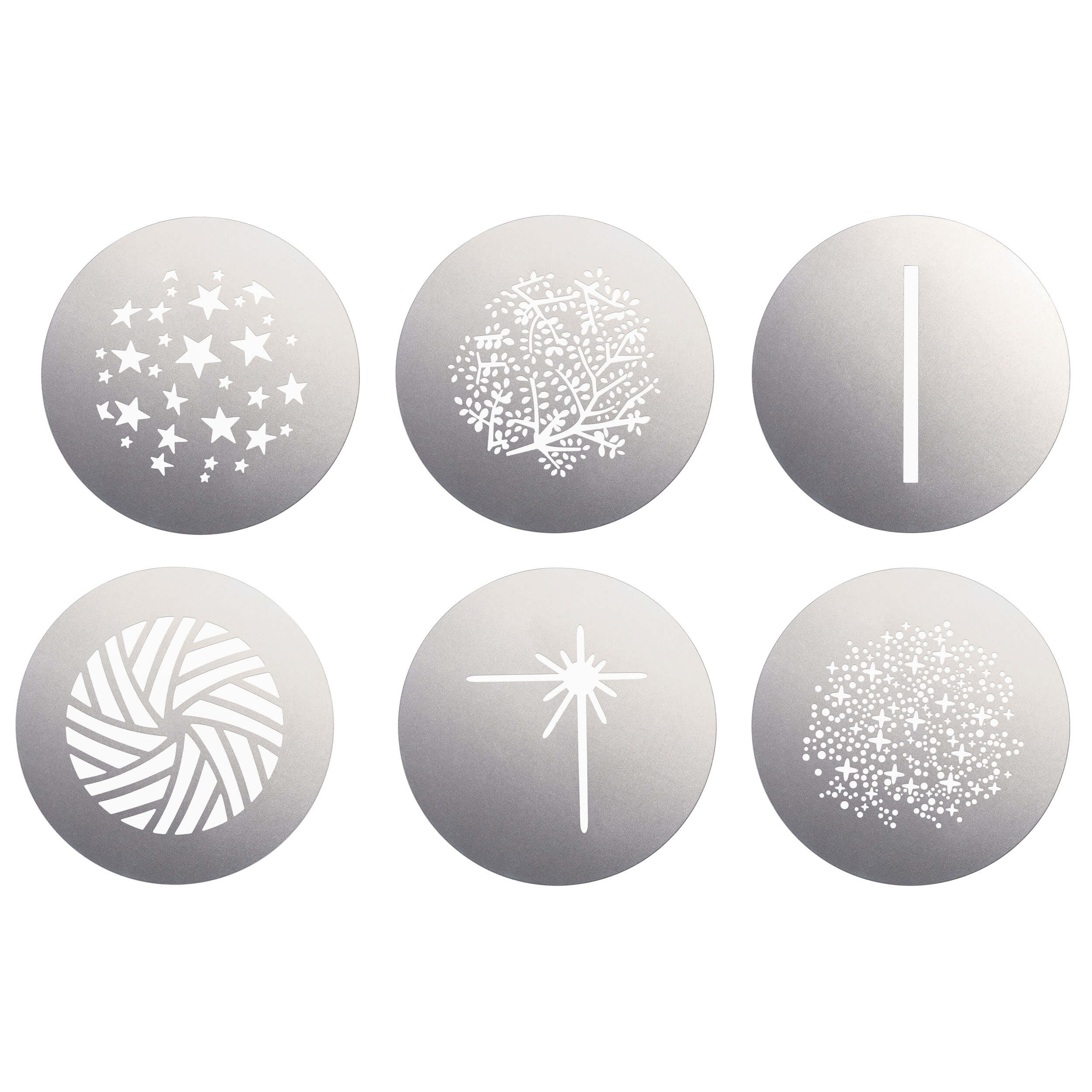 Godox SA09 003 & SA09 001 - 6-Piece Creative Effects Gobo Set for SA P, MLP, BFP & BLP Projection Attachments - Perfect for Stage Lighting, Photography & Themed Events